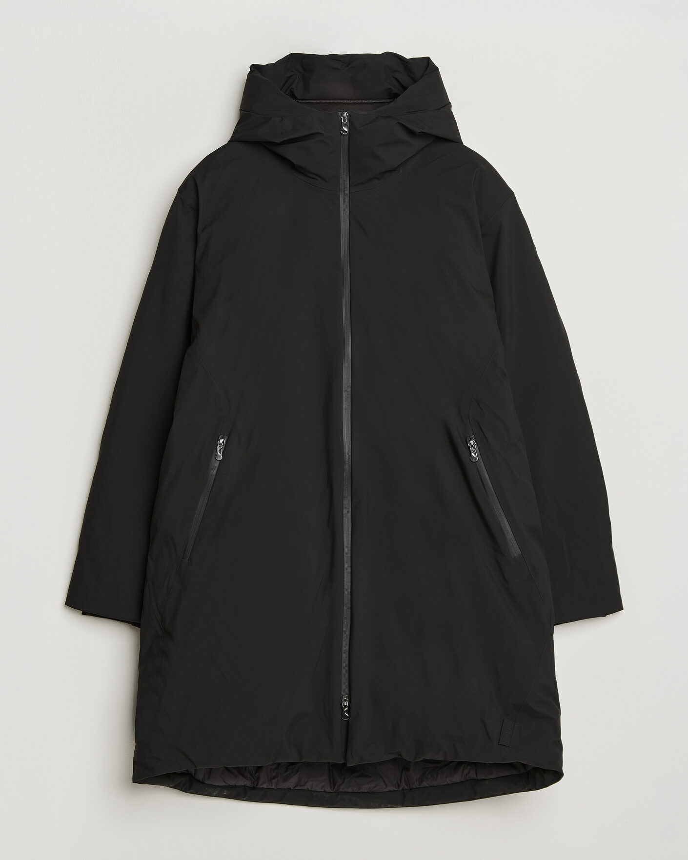 Herren | Jacken | RAINS | Sarna Long Puffer Jacket Black