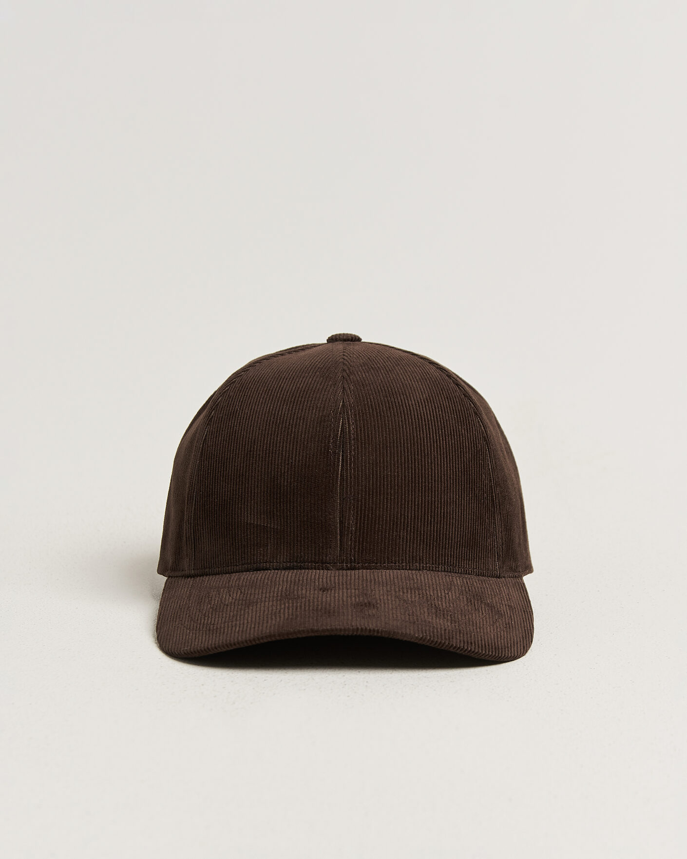 Herren | Hüte & Mützen | Varsity Headwear | Corduroy Baseball Cap Mocha Brown
