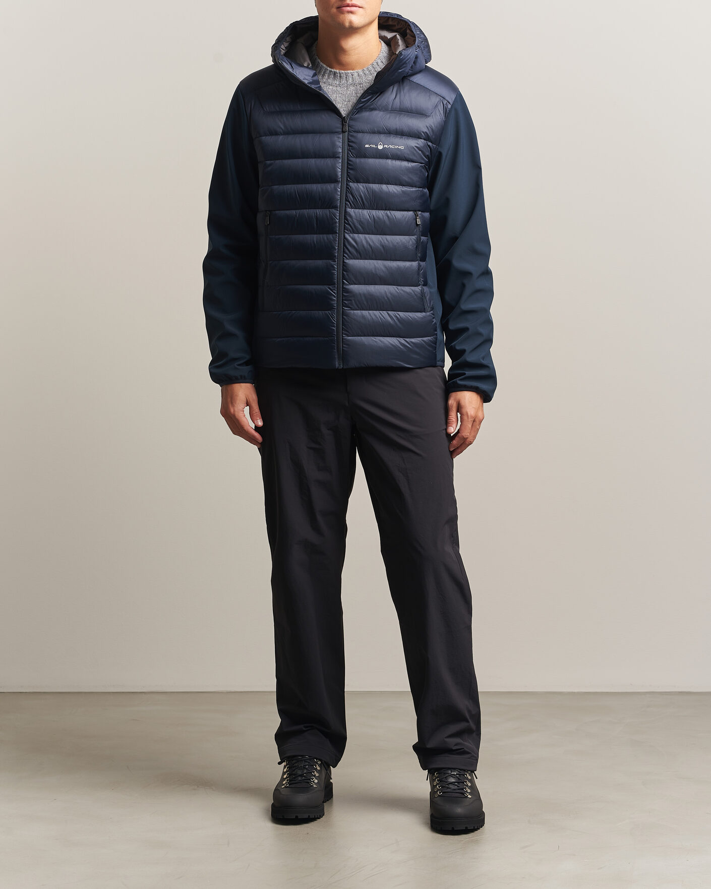 Herren | Jacken | Sail Racing | Spray Down Hooded Hybrid Jacket Dark Navy