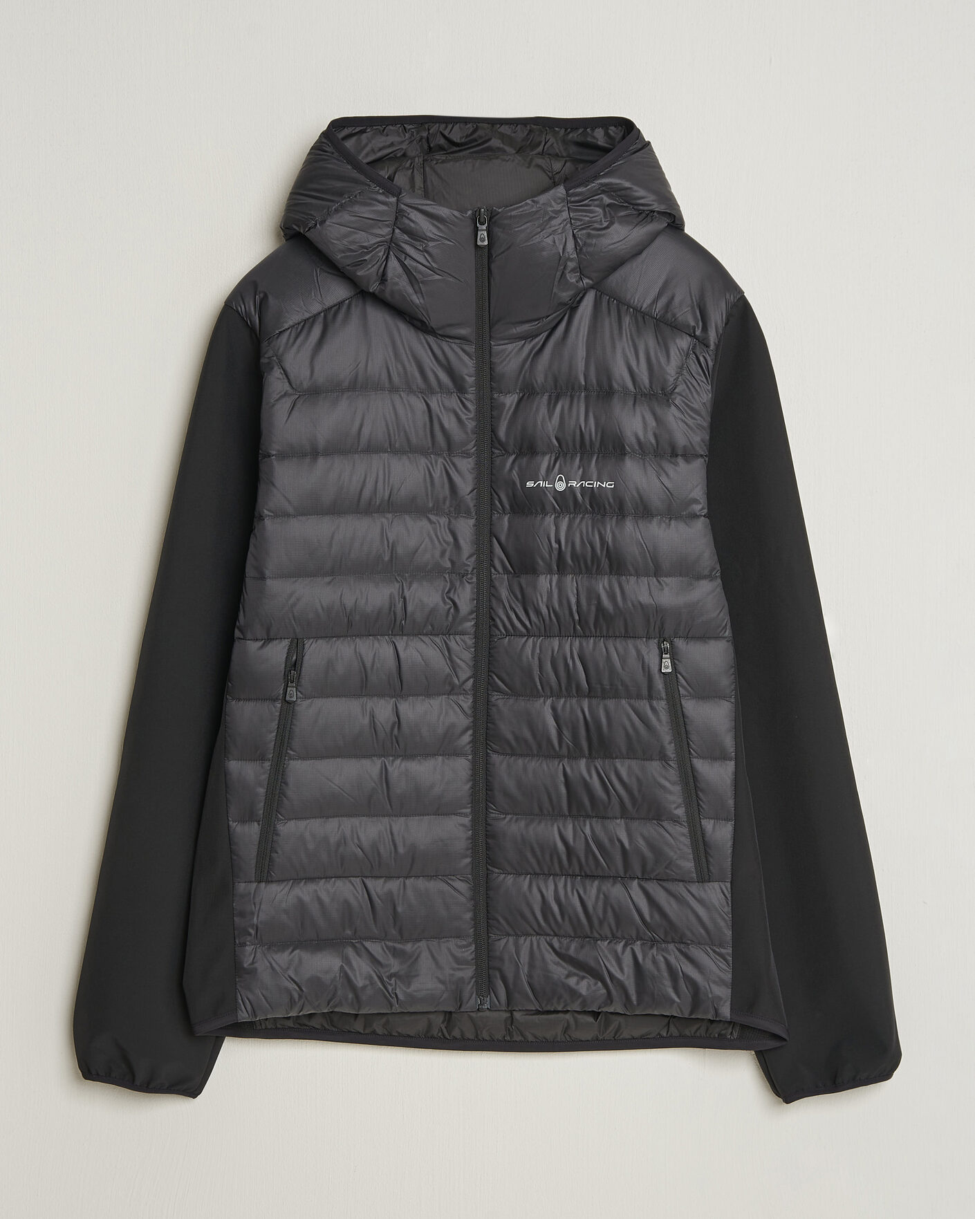 Herren | Jacken | Sail Racing | Spray Down Hooded Hybrid Jacket Carbon