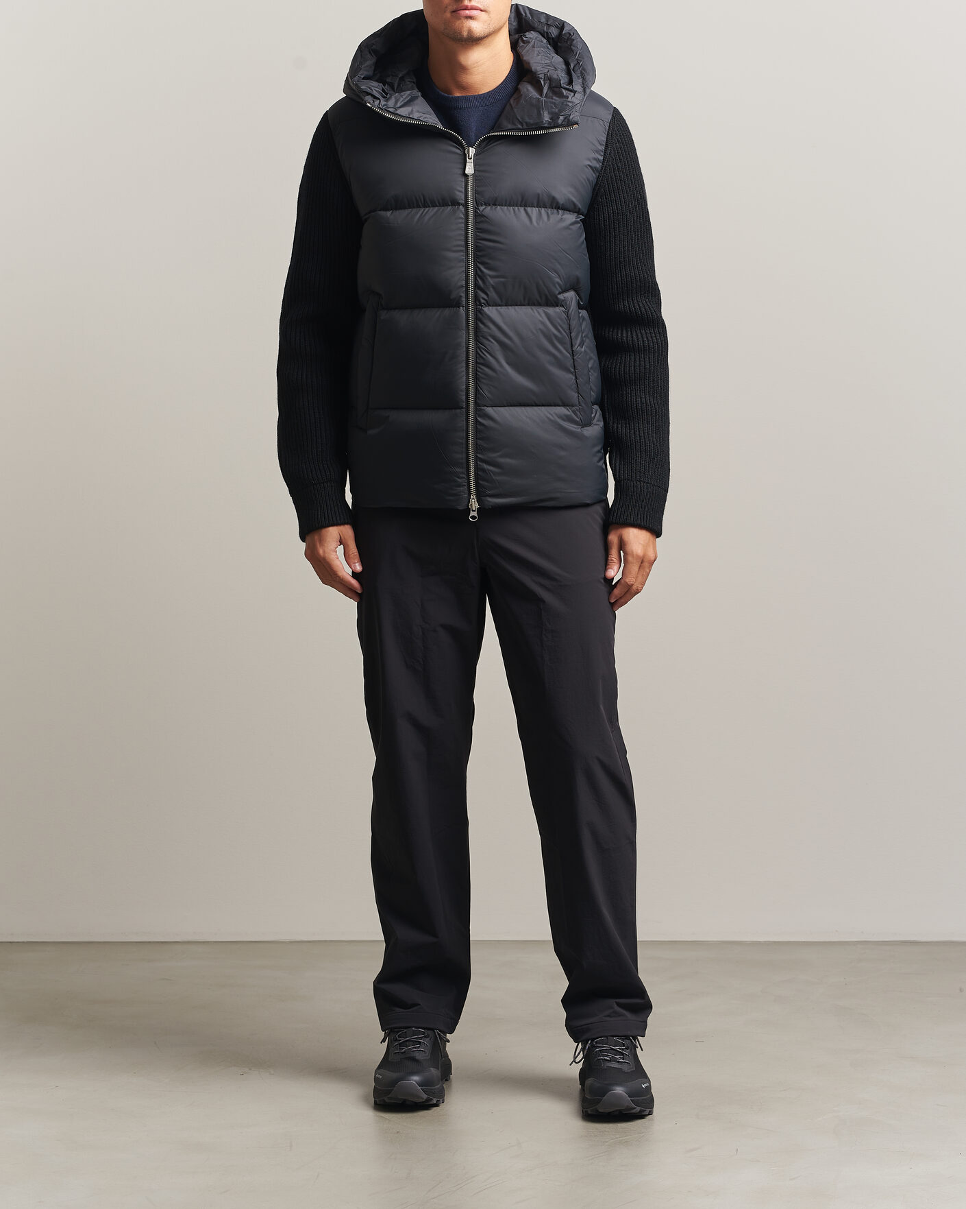 Herren | Jacken | Sail Racing | Ridge Hooded Hybrid Jacket Carbon