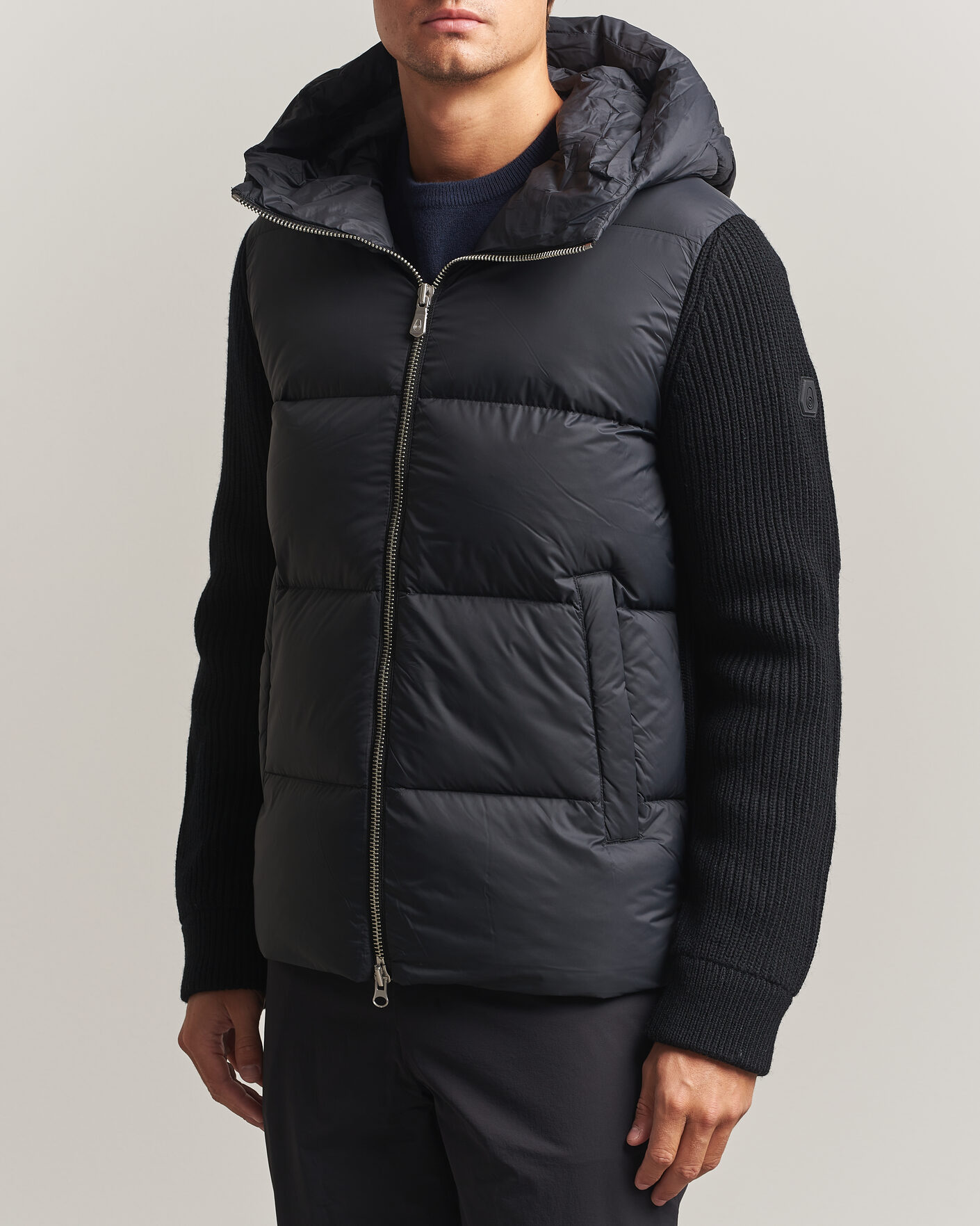 Herren | Jacken | Sail Racing | Ridge Hooded Hybrid Jacket Carbon