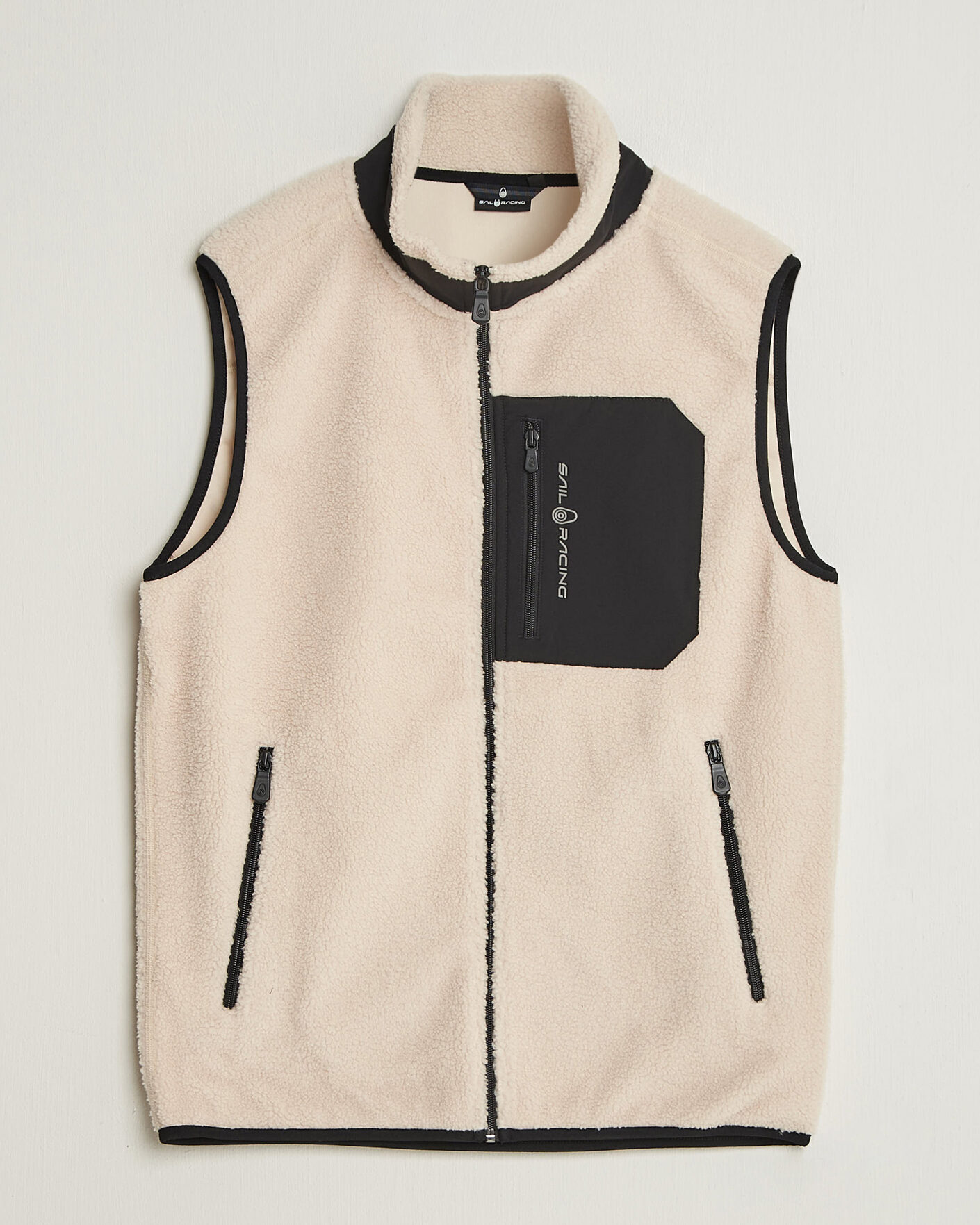 Herren | Pullover | Sail Racing | Bowman Pile Vest Ivory