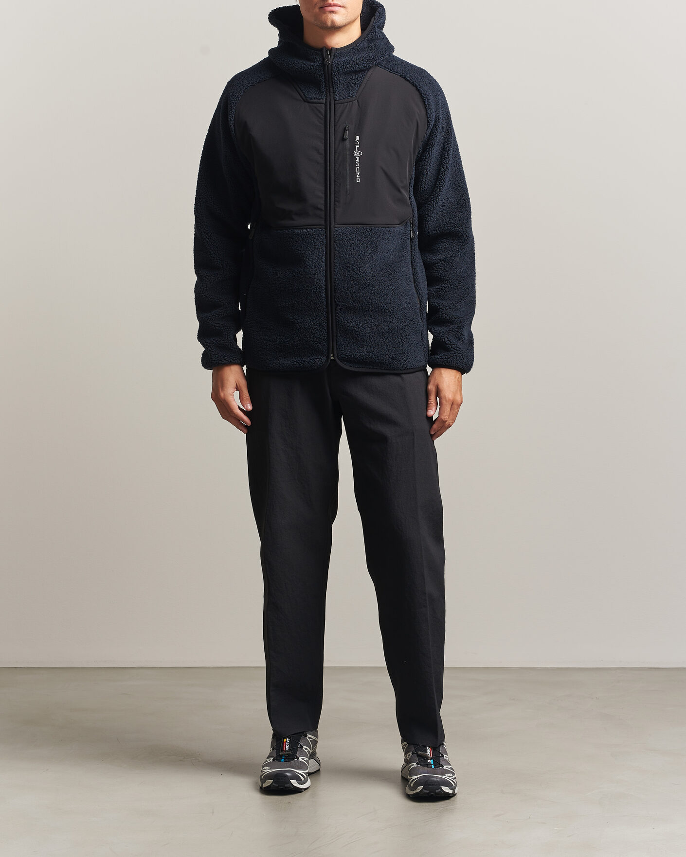 Herren | Pullover | Sail Racing | Patrol Pile Full Zip Hoodie Dark Navy