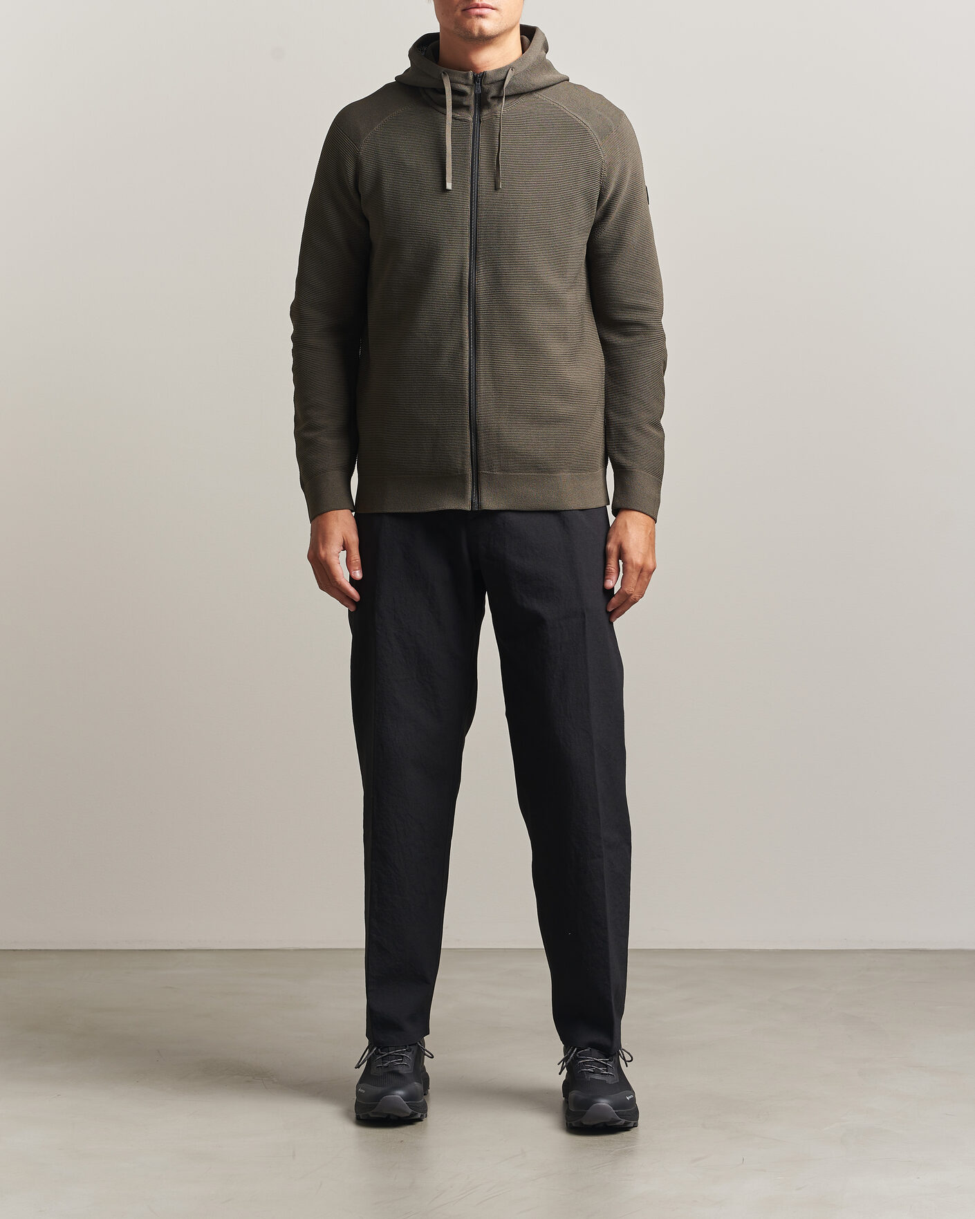Herren | Pullover | Sail Racing | Element Seamless Full Zip Hoodie Mud Green