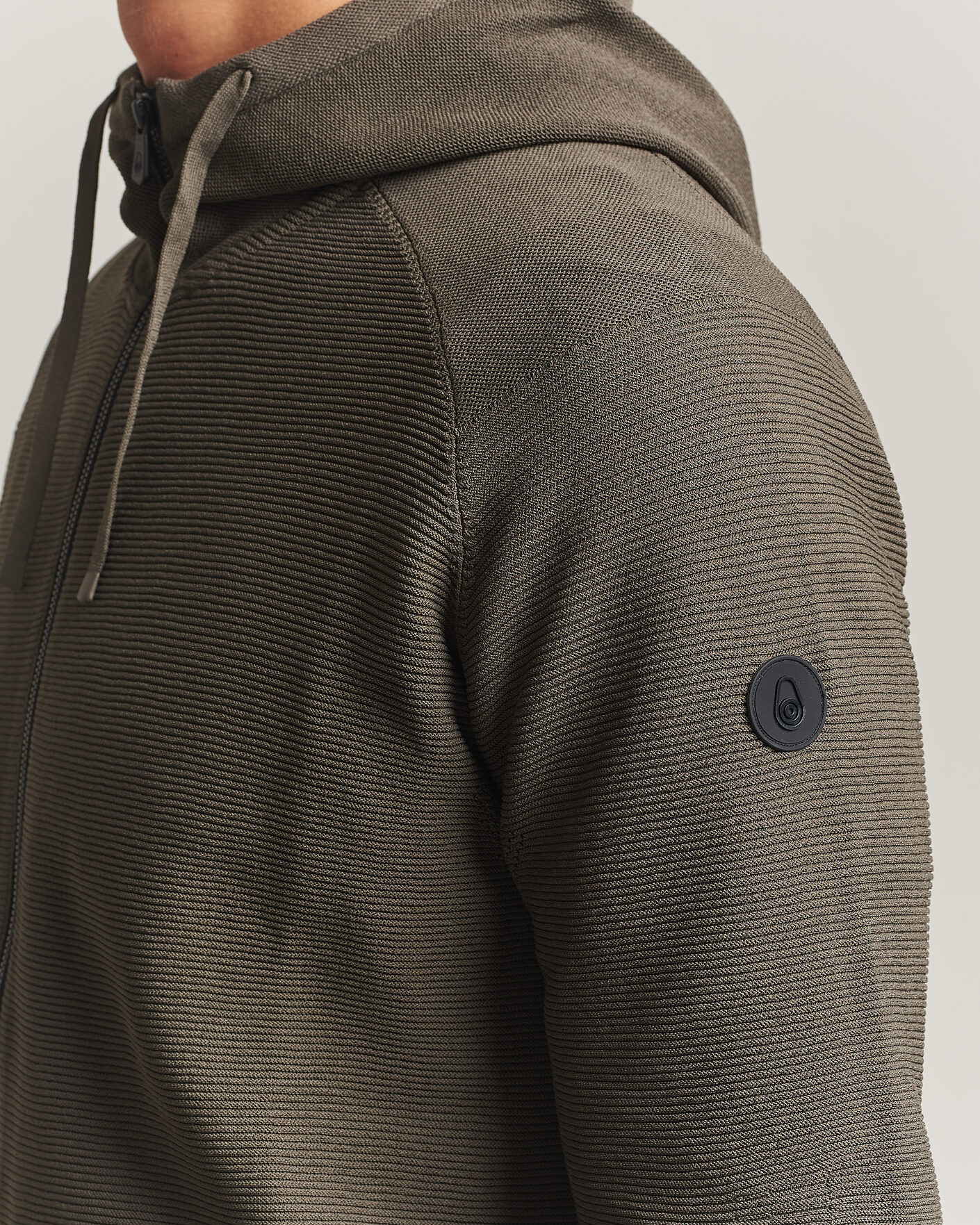 Herren | Pullover | Sail Racing | Element Seamless Full Zip Hoodie Mud Green