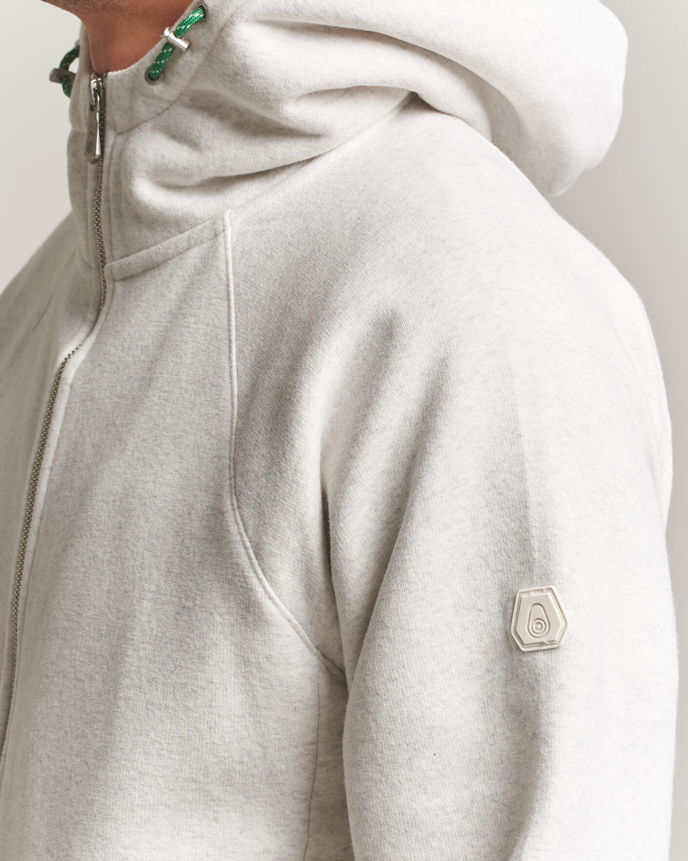Herren | Pullover | Sail Racing | Flow Full Zip Hoodie Light Grey Melange