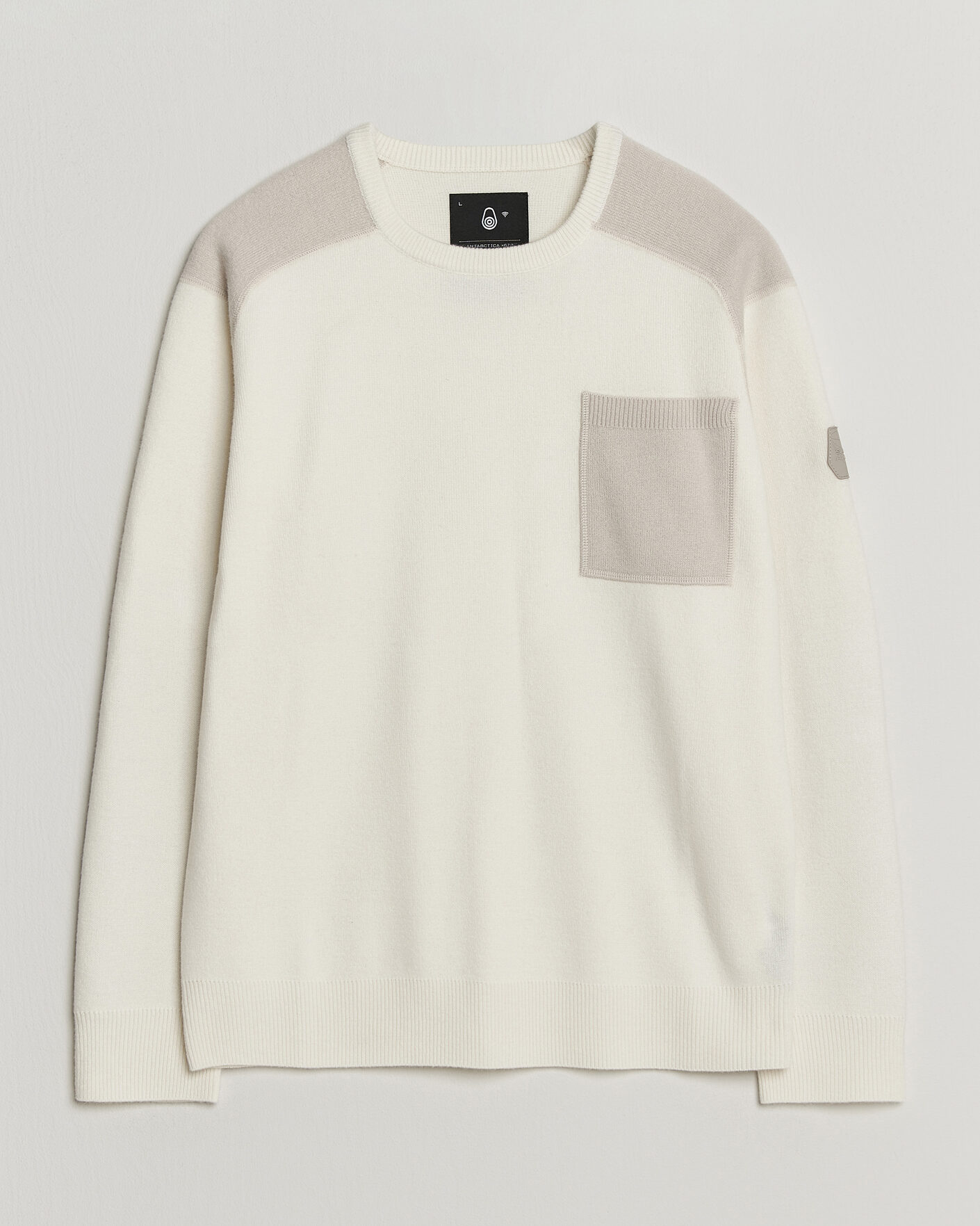 Herren | Pullover | Sail Racing | Spine Wool Knitted Sweater Off White