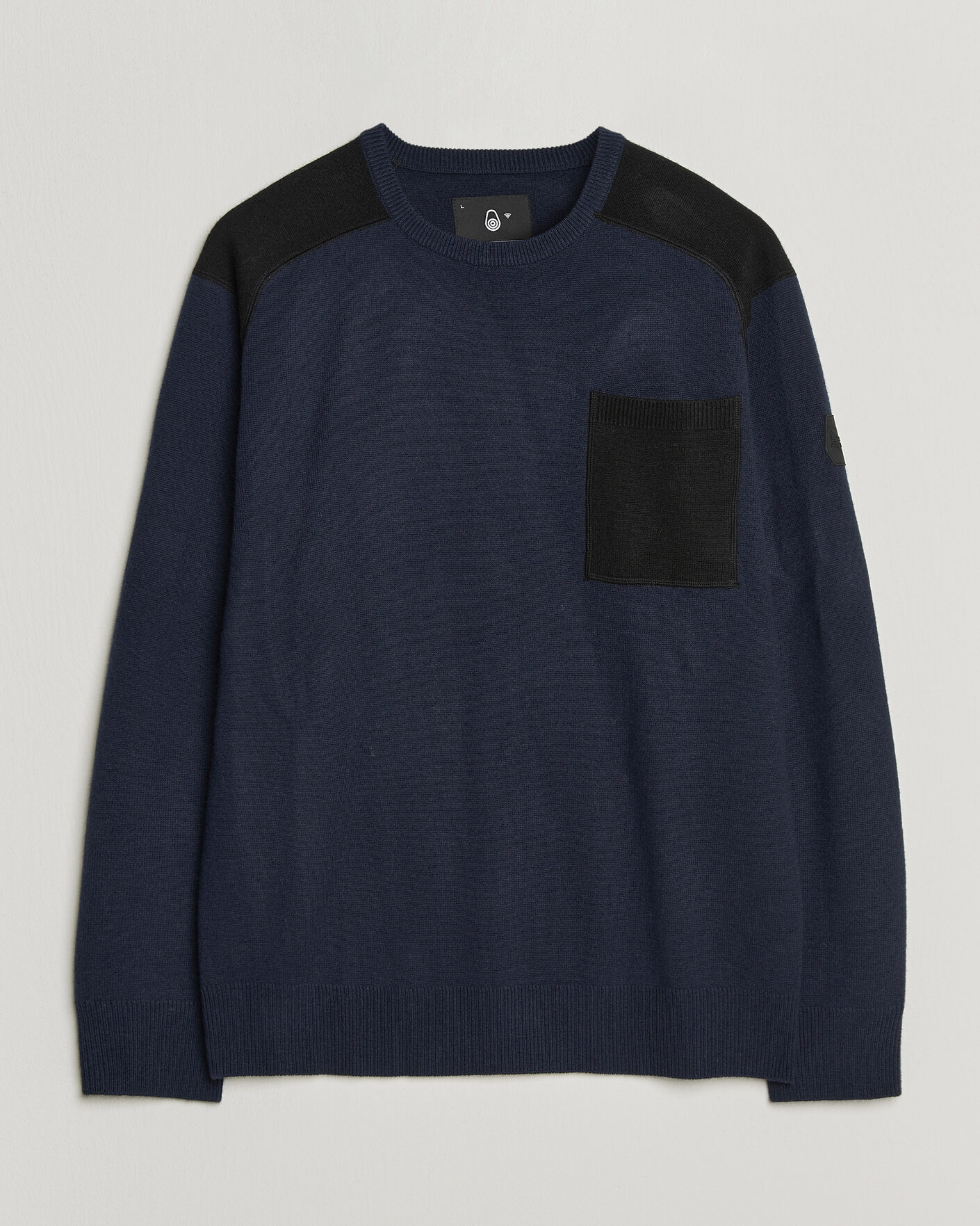 Herren | Pullover | Sail Racing | Spine Wool Knitted Sweater Dark Navy