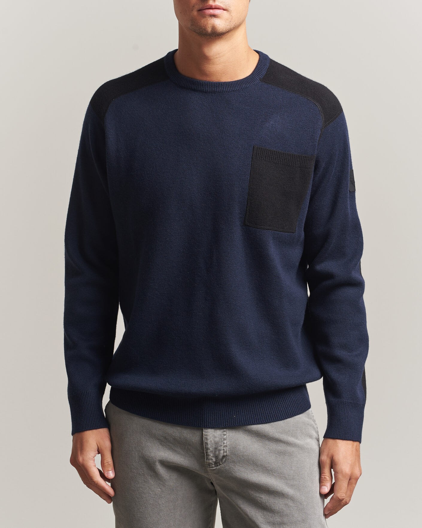 Herren | Pullover | Sail Racing | Spine Wool Knitted Sweater Dark Navy