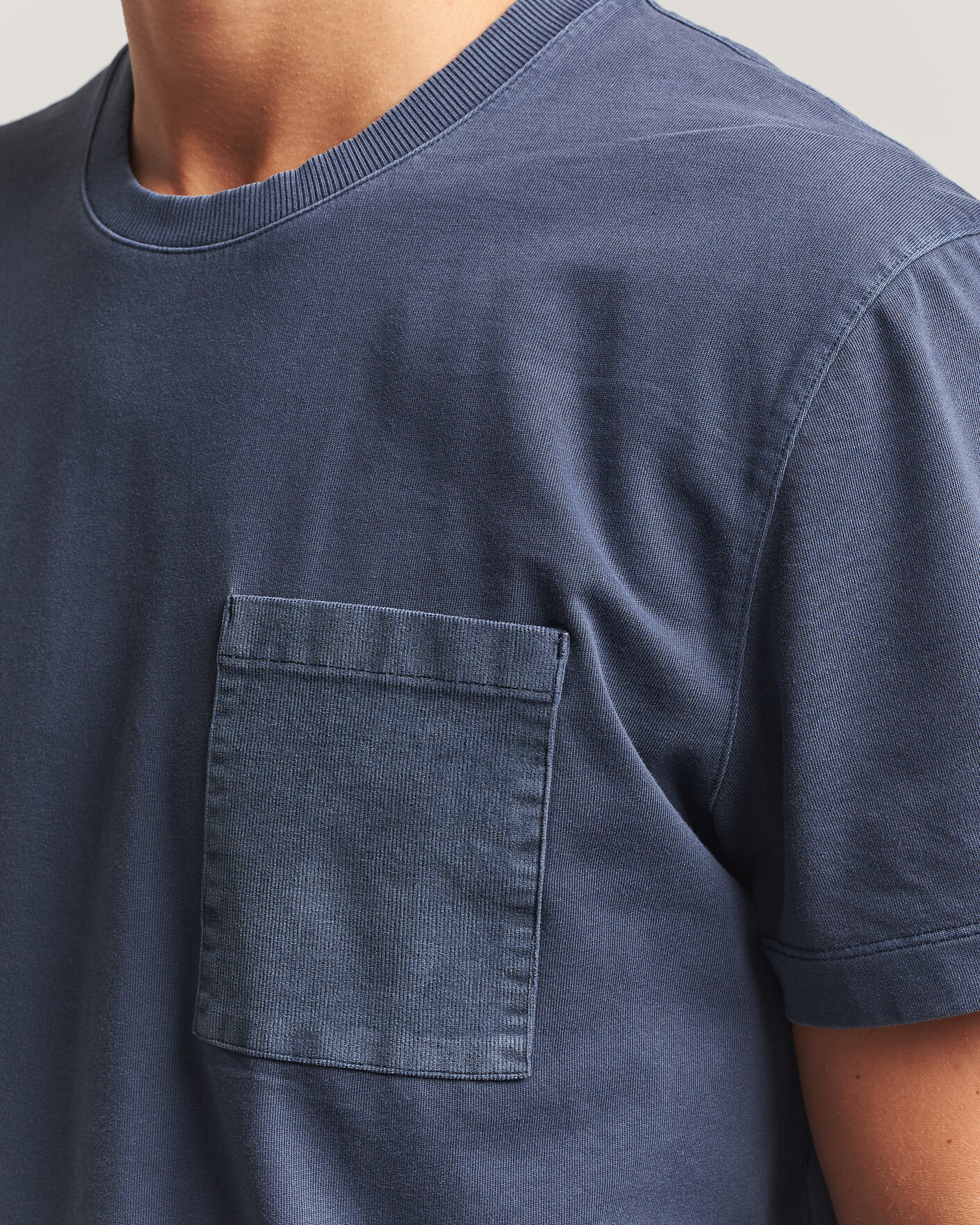 Herren | T-Shirts | Sail Racing | Grinder Corduroy T-Shirt Dark Navy