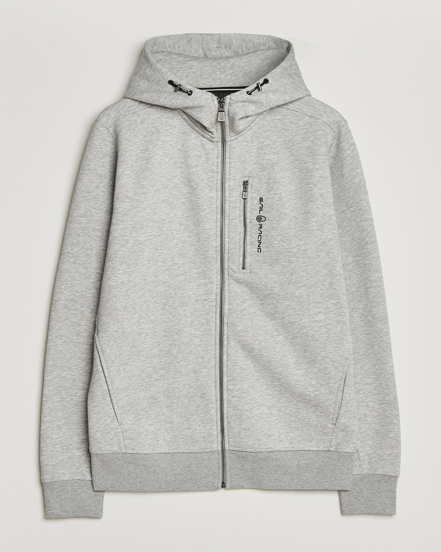 Herren | Pullover | Sail Racing | Bowman Full Zip Hoodie Grey Melnage