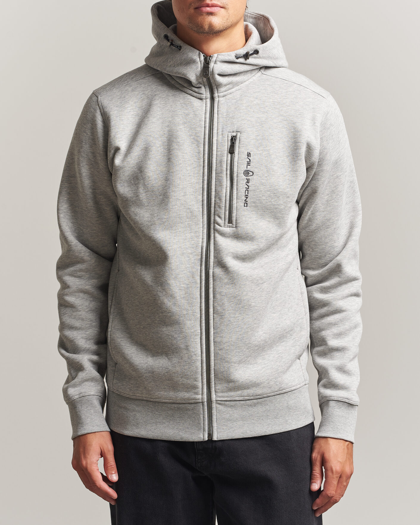 Herren | Pullover | Sail Racing | Bowman Full Zip Hoodie Grey Melnage