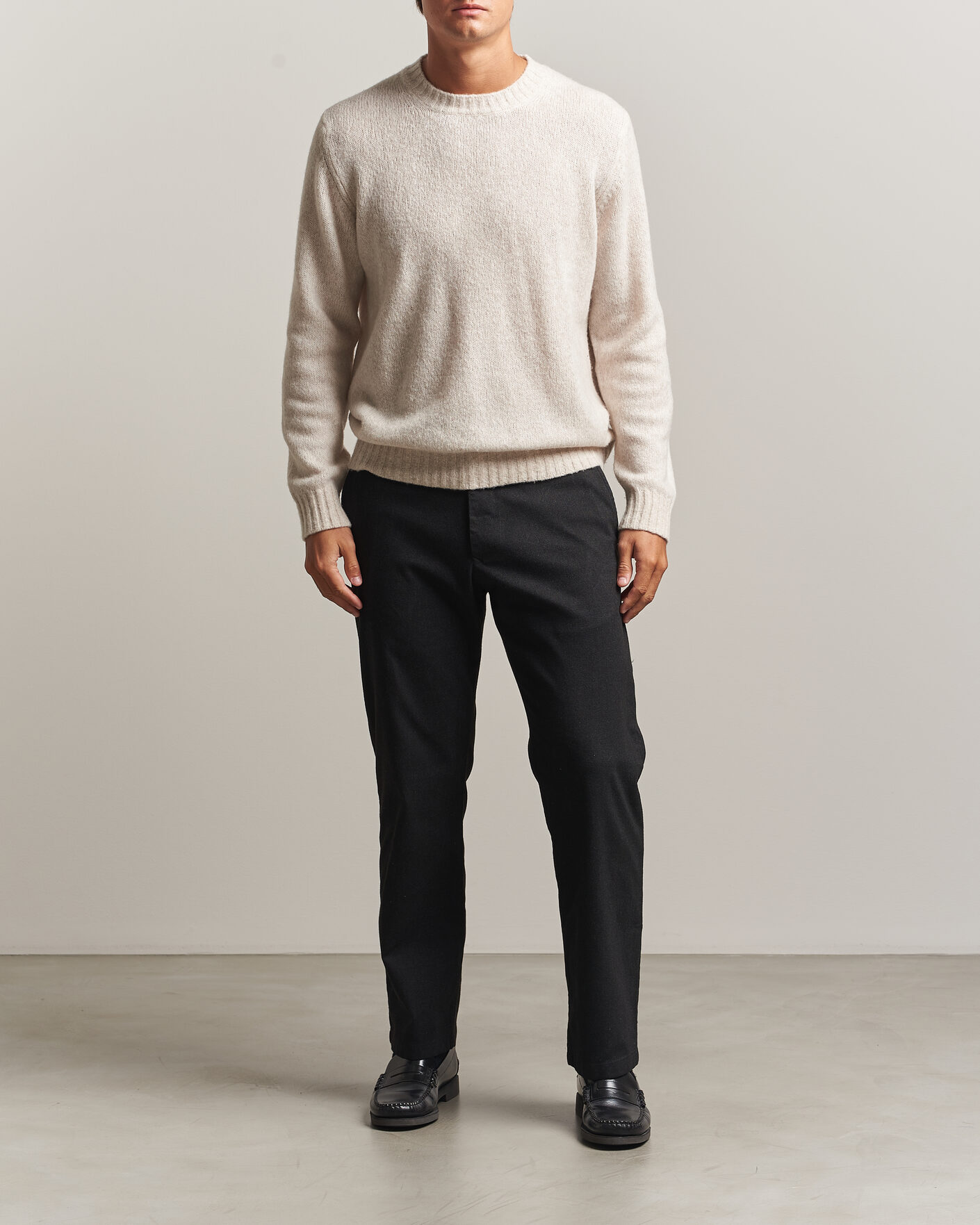 Herren | Hosen | NN07 | Aden Brushed Cotton Trousers Black Multi