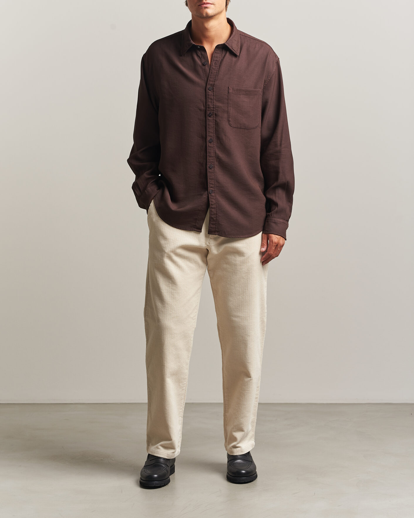 Herren | Hosen | NN07 | Aden Regular Fit Corduroy Chinos Ivory