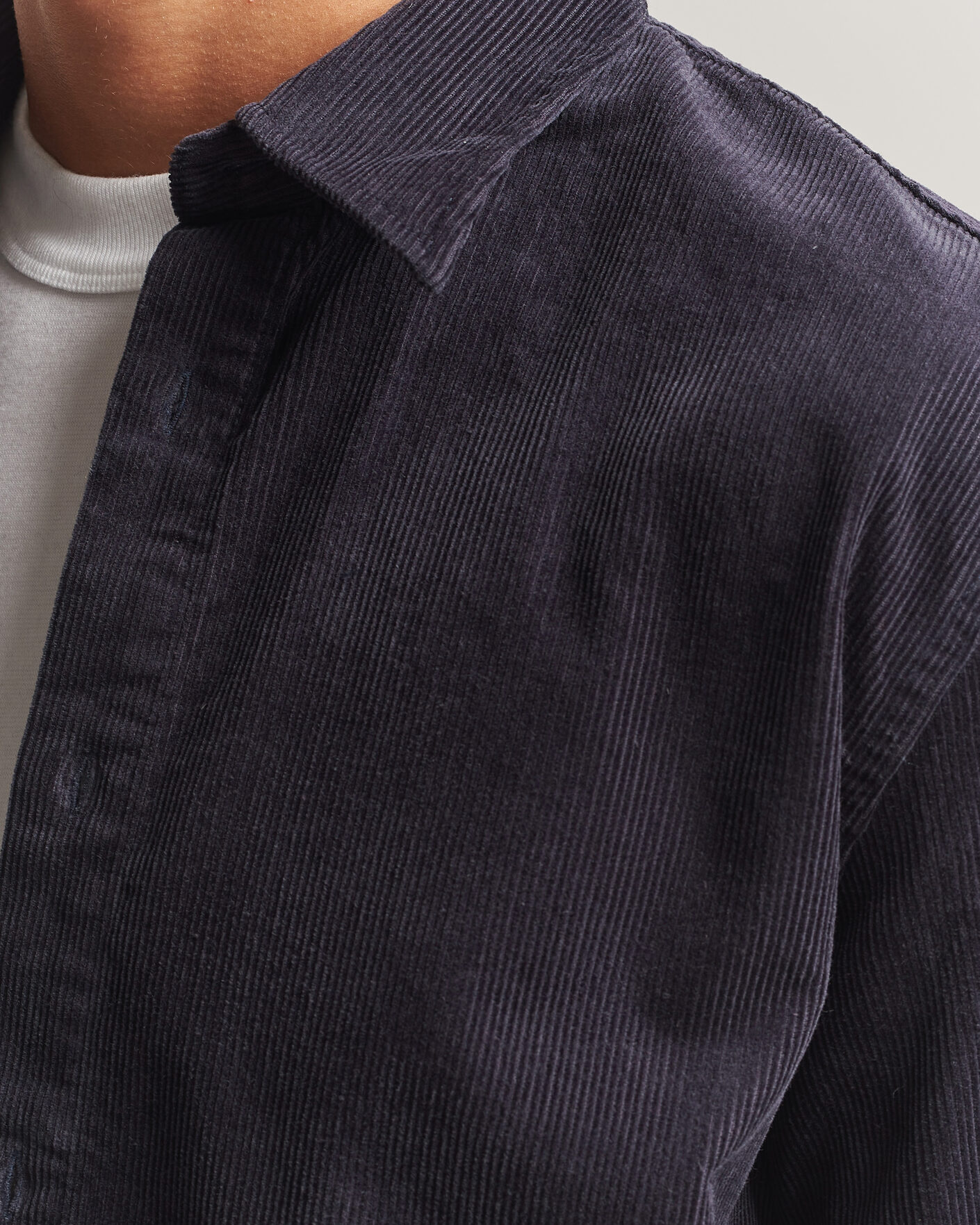 Herren | Hemden | NN07 | Casper Corduroy Overshirt Deep Navy