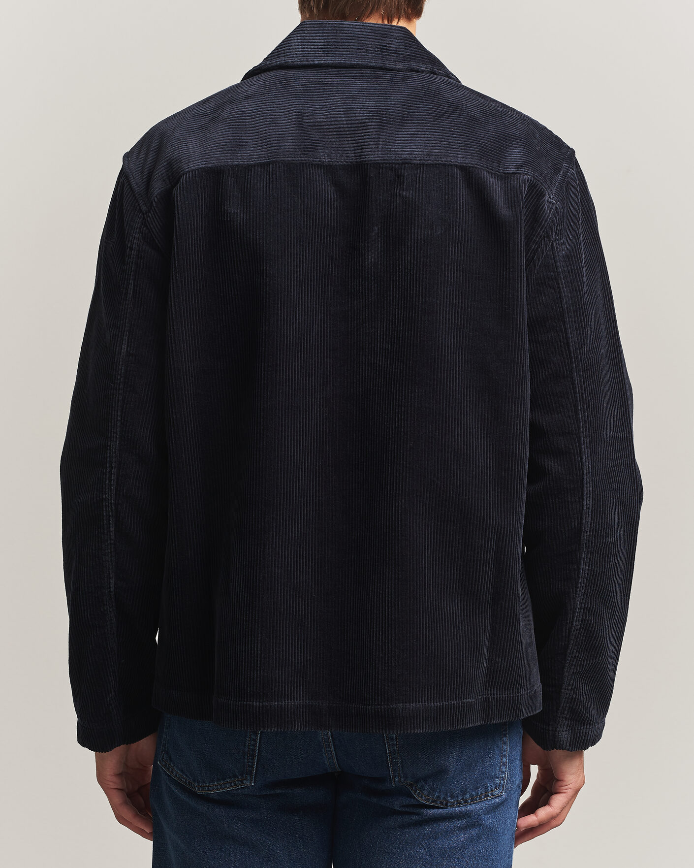 Herren | Hemden | NN07 | Morgan Corduroy Overshirt Deep Navy