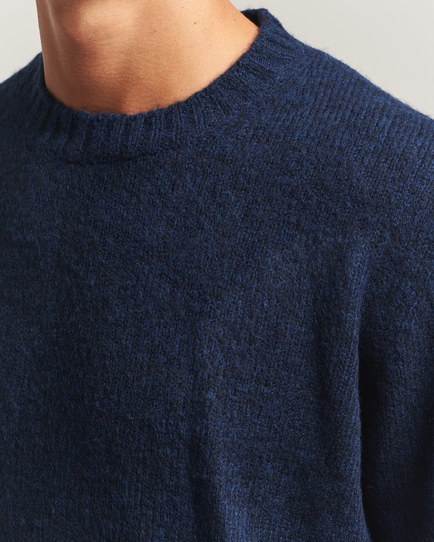 Herren | Pullover | NN07 | Lee Wool Knitted Sweater Navy Blue