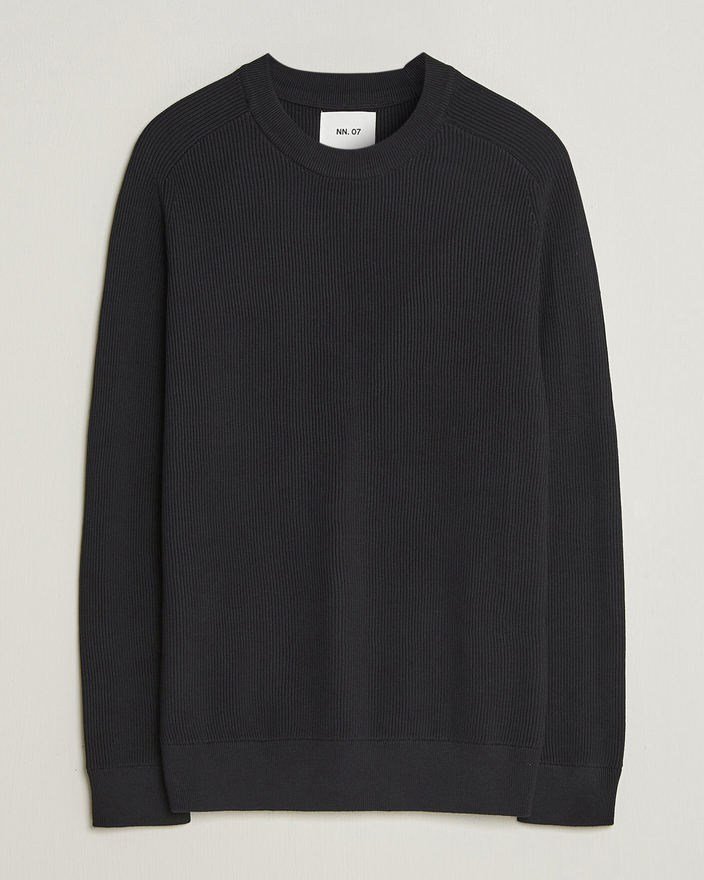 Herren | Pullover | NN07 | Kevin Cotton Knitted Sweater Black