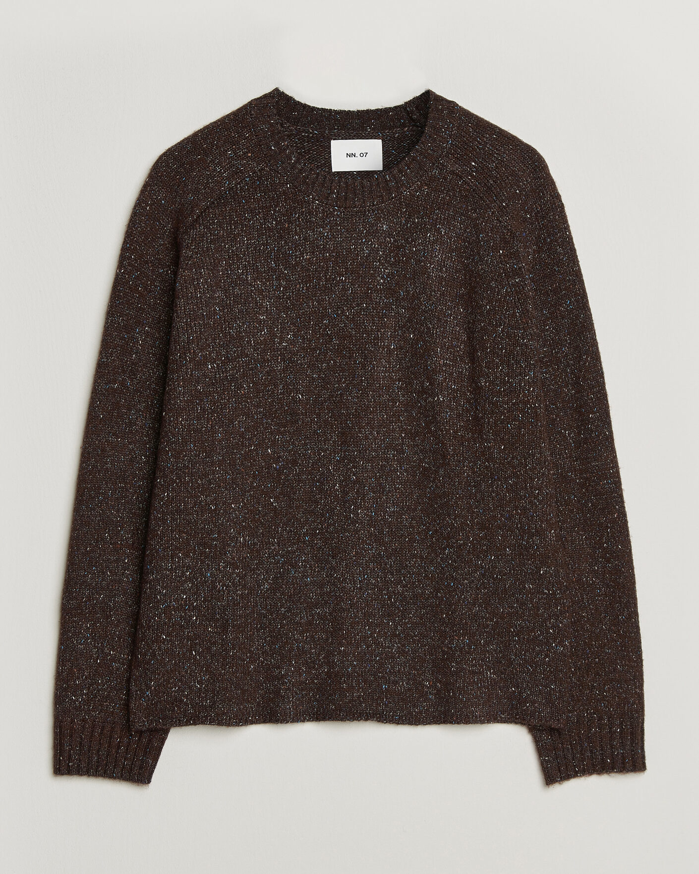 Herren | Pullover | NN07 | Jim Neps Wool Knitted Sweater Deep Truffle