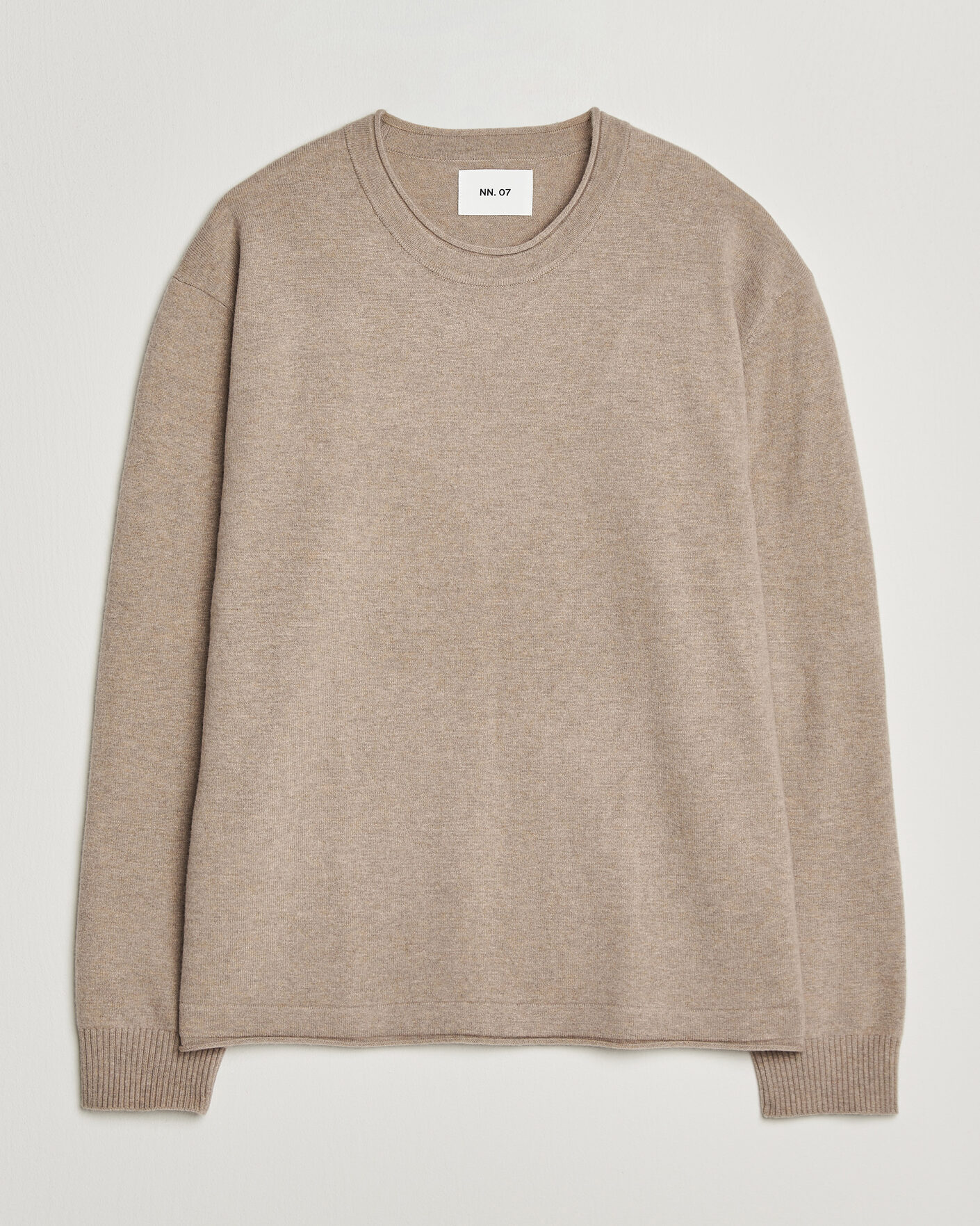 Herren | Pullover | NN07 | Sammy Wool Knitted Sweater Clay Melange