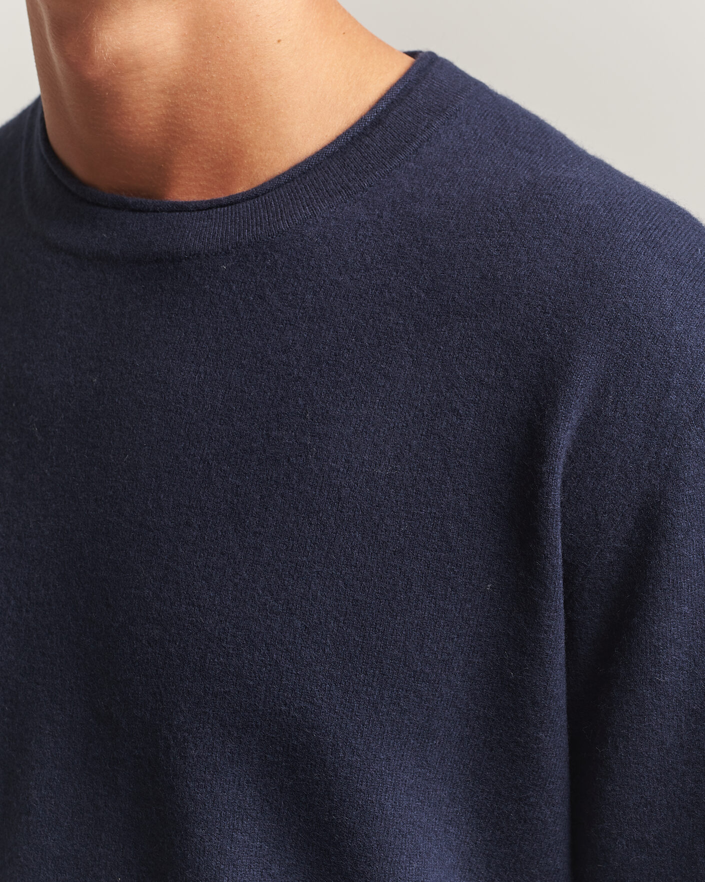 Herren | Pullover | NN07 | Sammy Wool Knitted Sweater Navy Melange