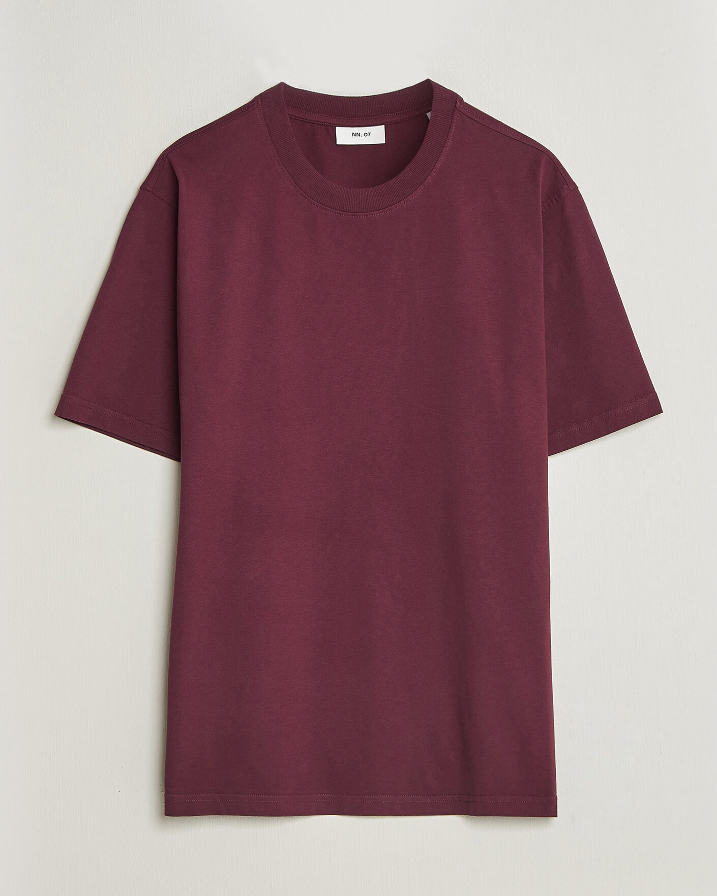 Herren | T-Shirts | NN07 | Adam Crew Neck T-Shirt Winetasting