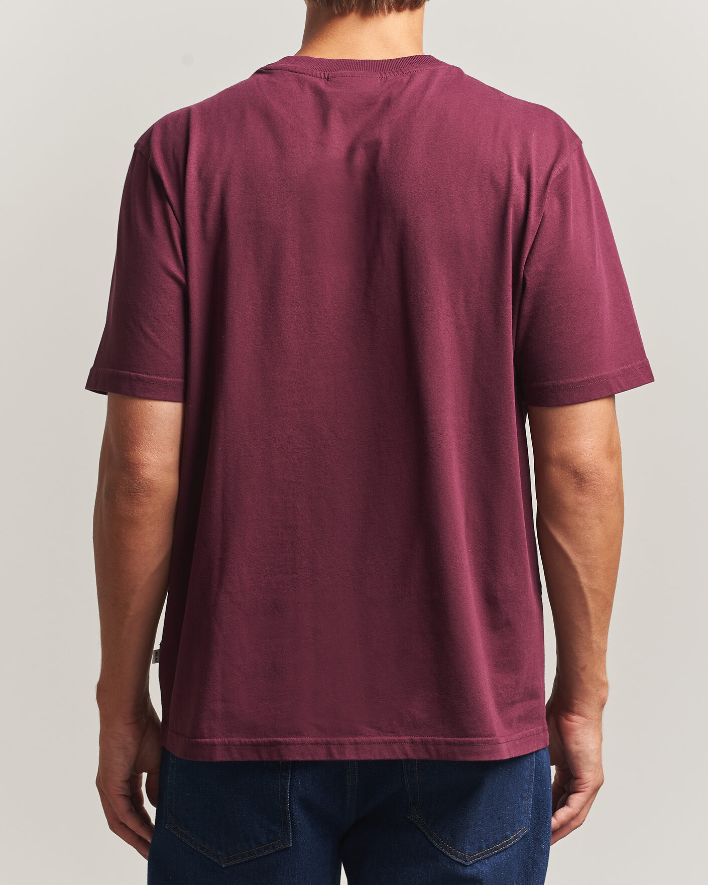 Herren | T-Shirts | NN07 | Adam Crew Neck T-Shirt Winetasting