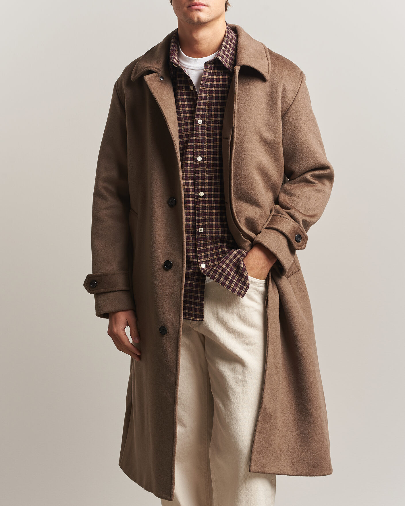 Herren | Jacken | NN07 | Gibson Wool/Cashmere Coat Desert Clay