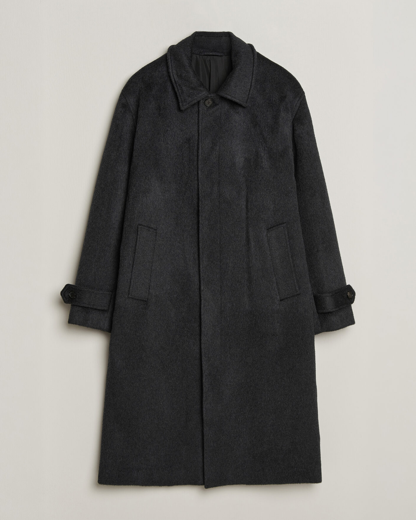 Herren | Jacken | NN07 | Gibson Wool/Cashmere Coat Dark Grey