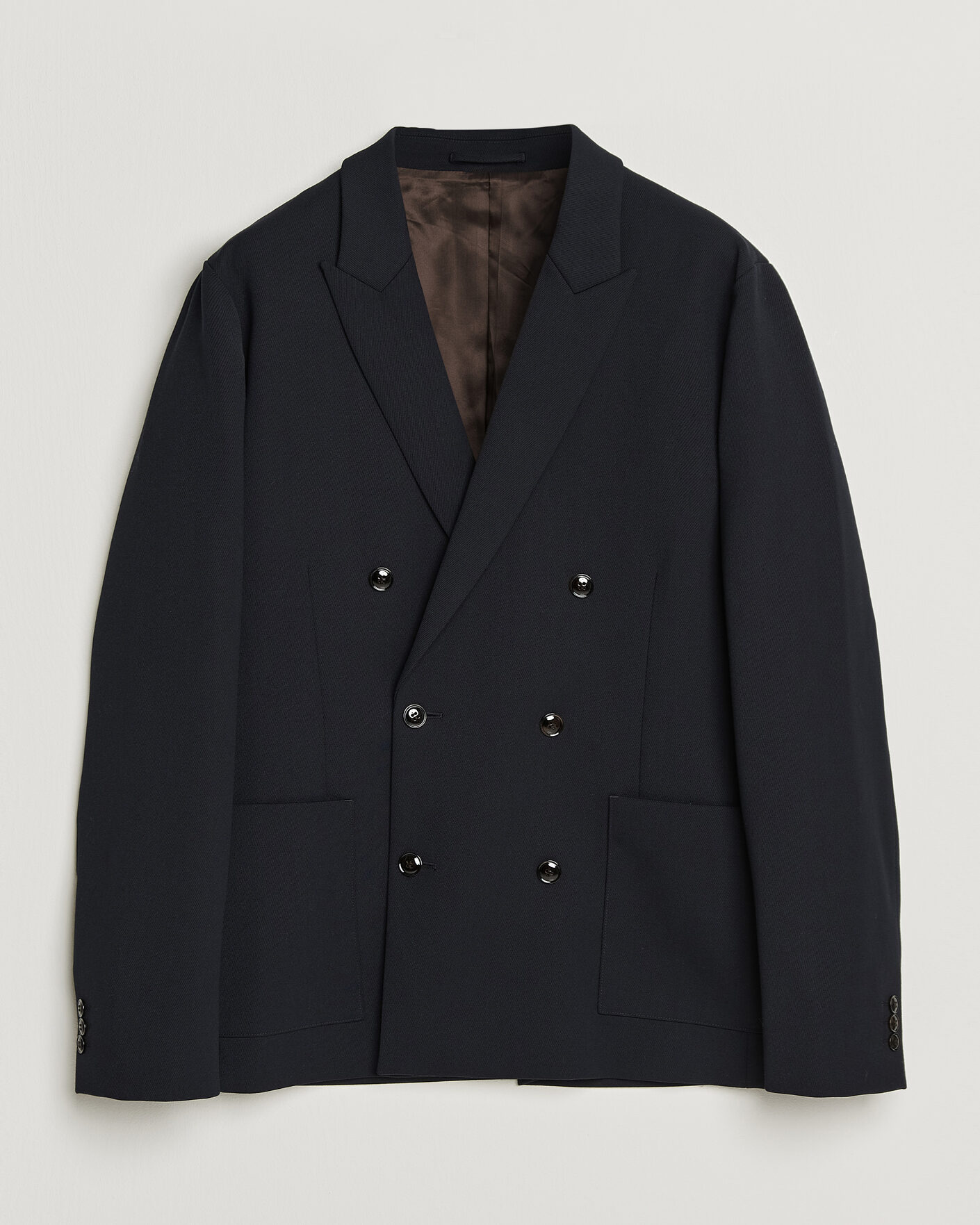 Herren | Sakkos | NN07 | Jordin Wool Double Breasted Blazer Deep Navy