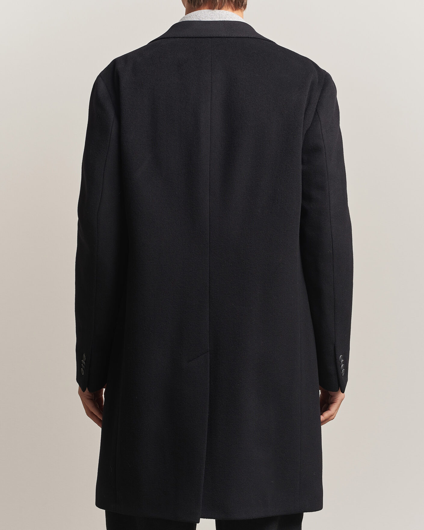 Herren | Jacken | Oscar Jacobson | Sergio Wool Coat Black