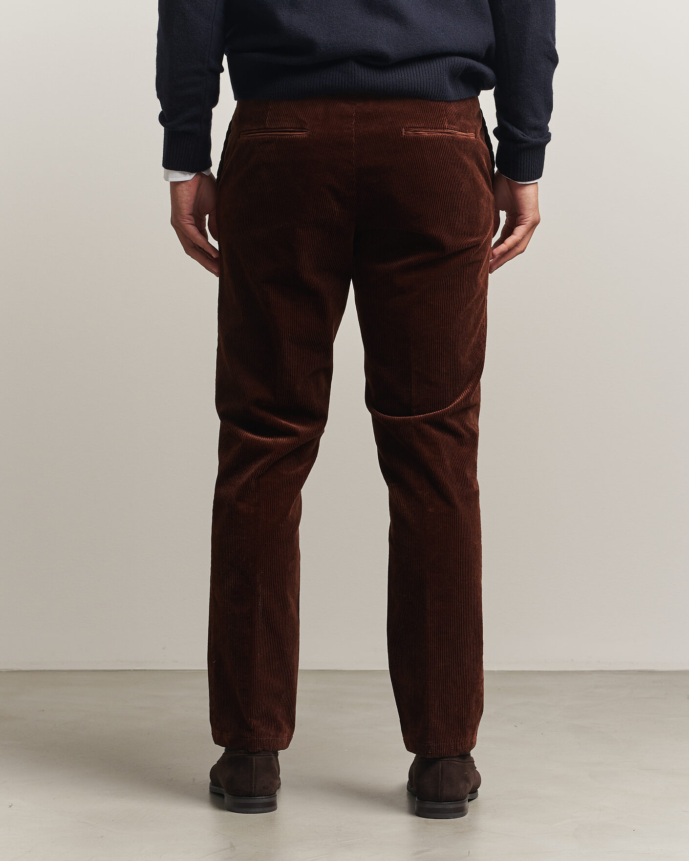 Herren | Hosen | Oscar Jacobson | Dandy Corduroy Trousers Brown