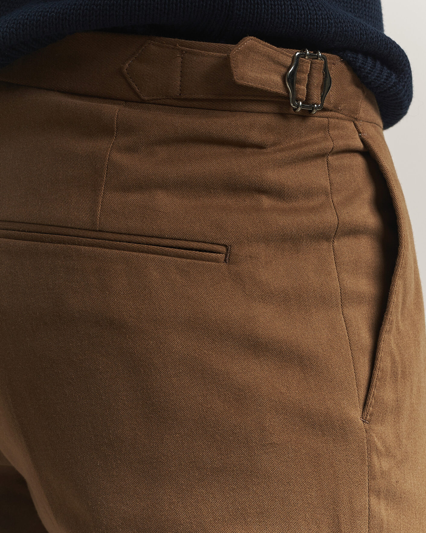 Herren | Hosen | Oscar Jacobson | Dandy Brushed Cotton Trousers Camel