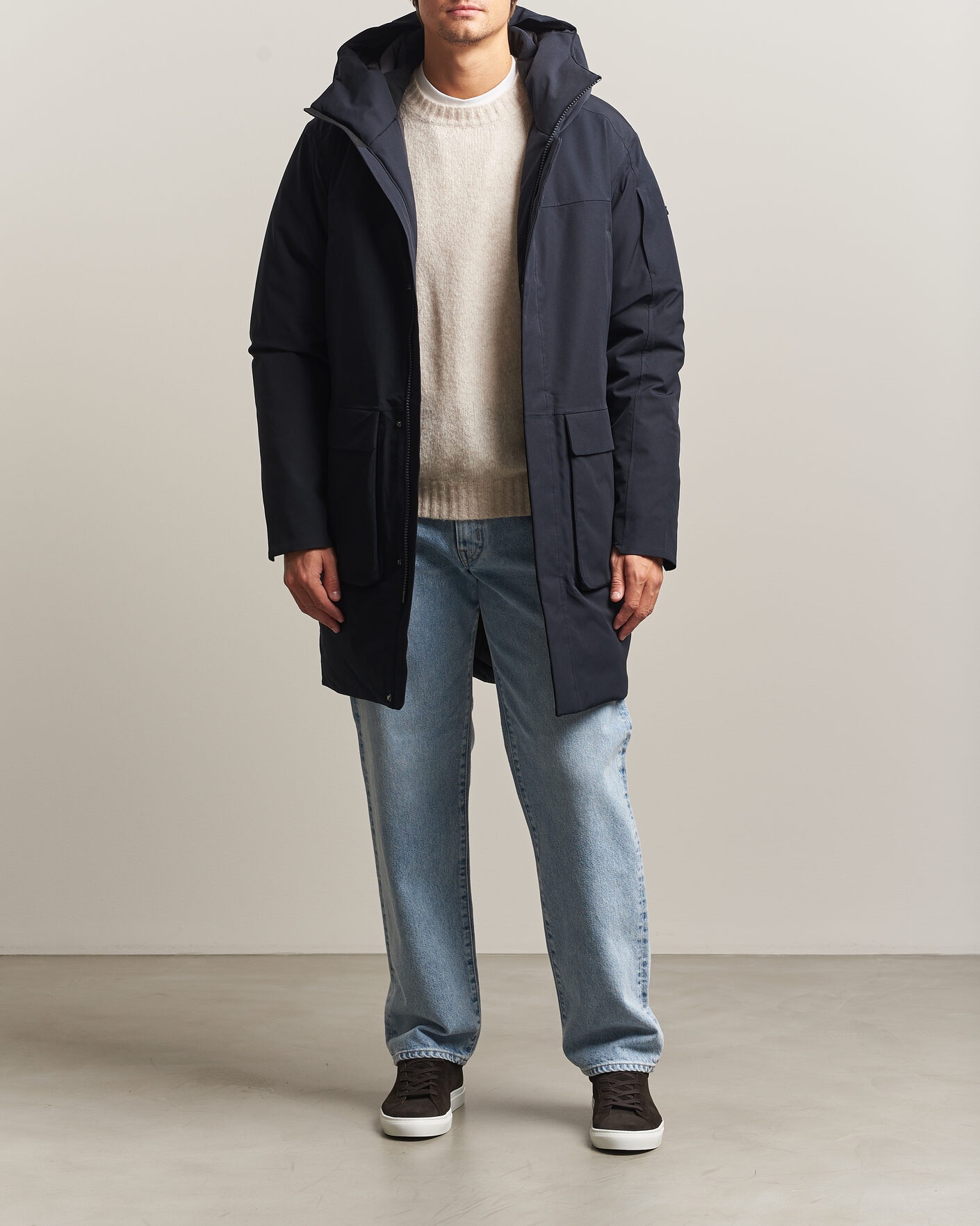 Herren | Jacken | Scandinavian Edition | Guard II Padded Parka Midnight Blue