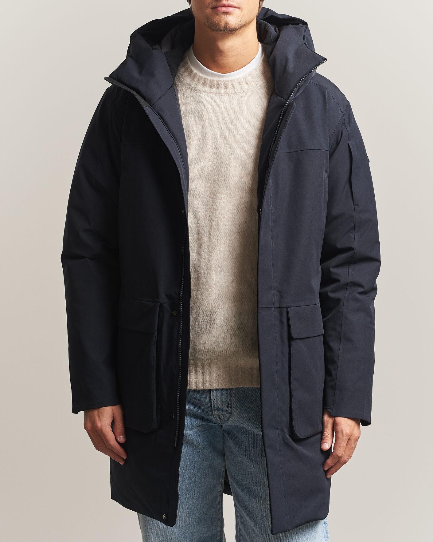 Herren | Jacken | Scandinavian Edition | Guard II Padded Parka Midnight Blue