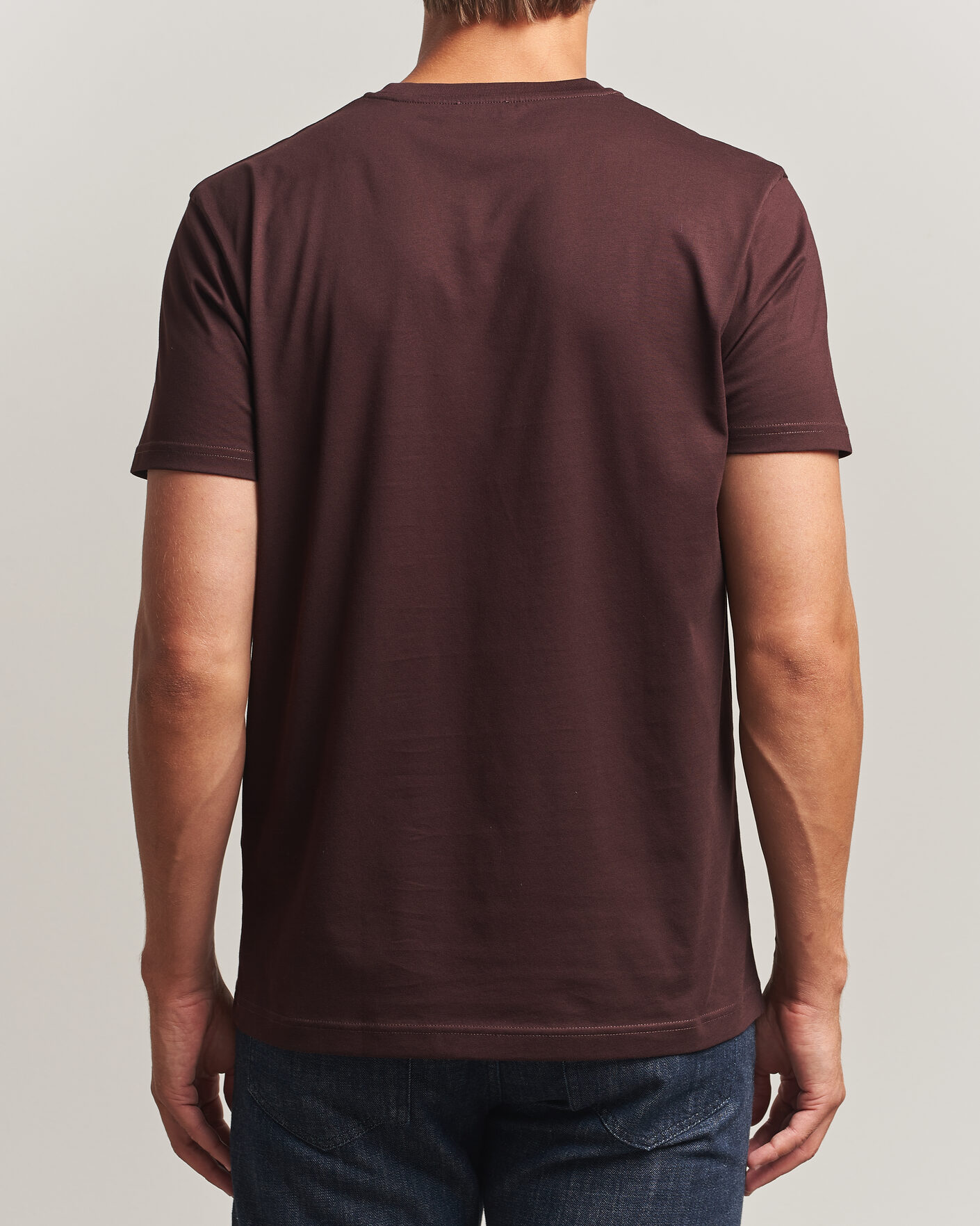 Herren | T-Shirts | Sunspel | Riviera Midweight T-Shirt Dark Brown