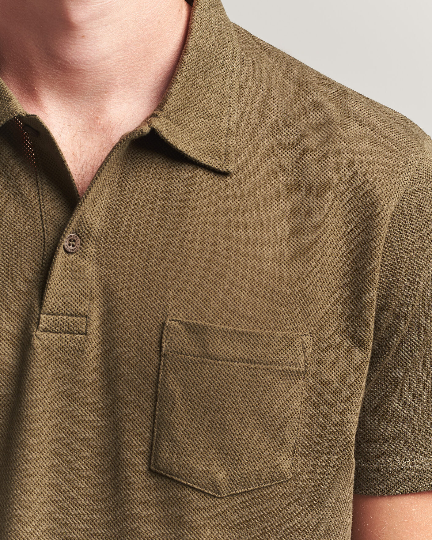 Herren | Poloshirts | Sunspel | Riviera Polo Shirt Loden Green