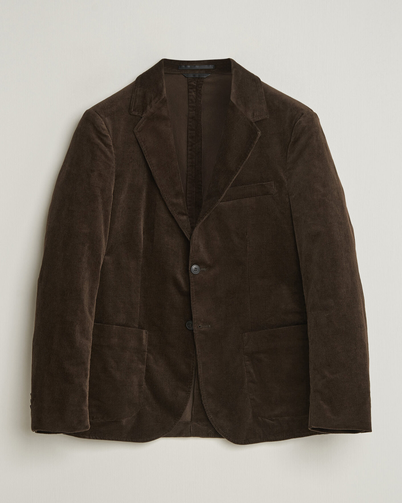 Herren | Sakkos | Sunspel | Relaxed Corduroy Blazer Dark Choclate