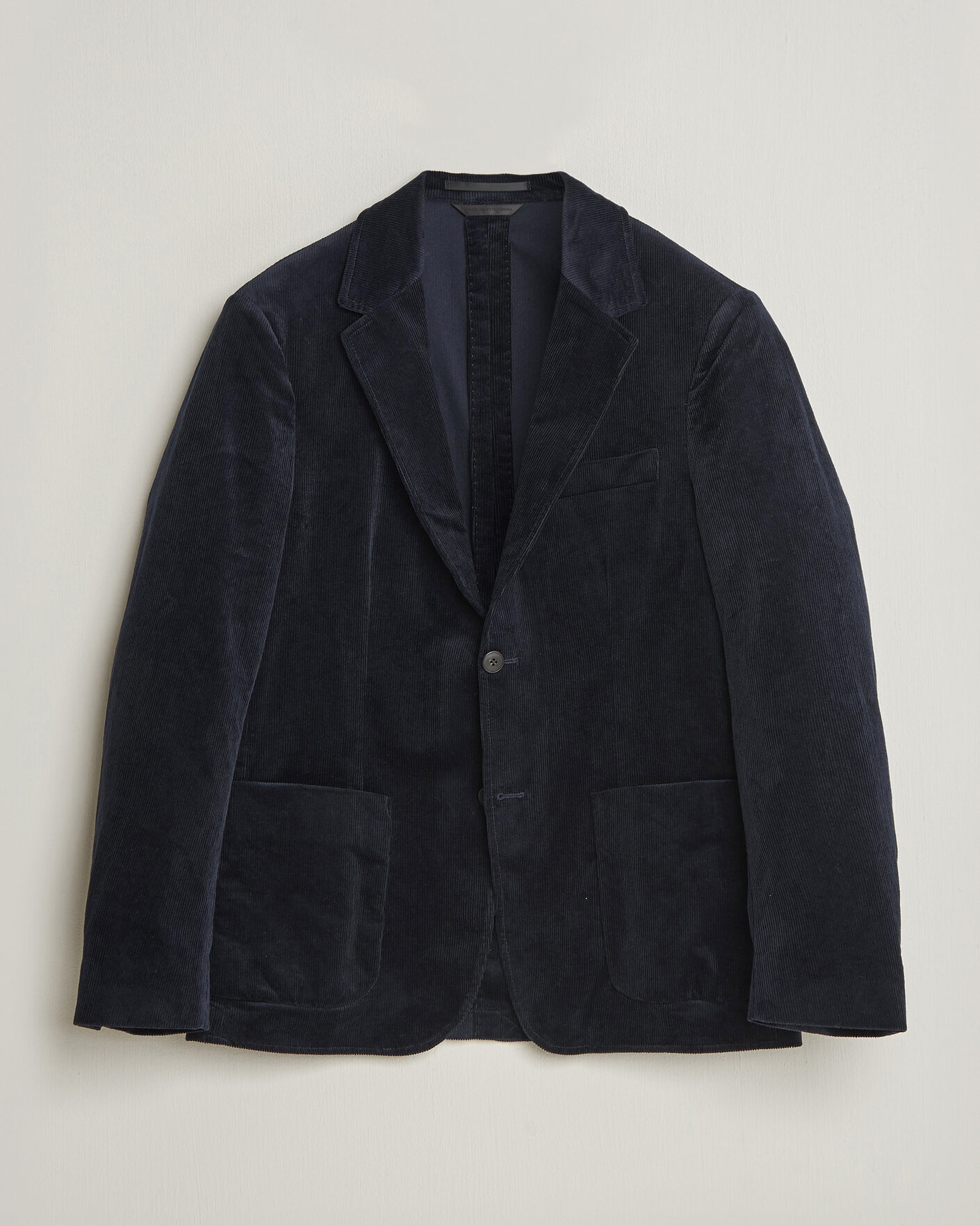 Herren | Sakkos | Sunspel | Relaxed Corduroy Blazer Navy