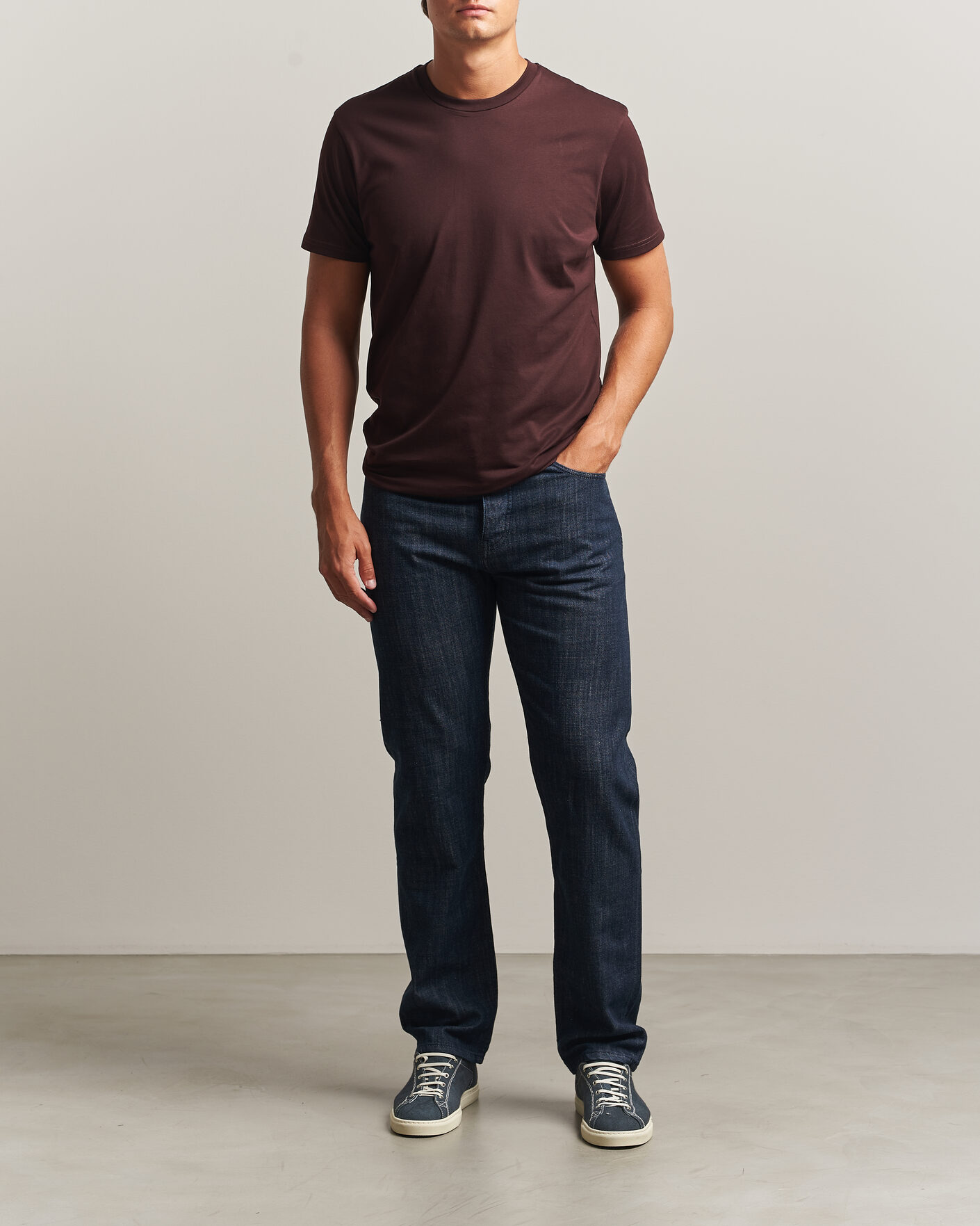 Herren | Jeans | Sunspel | Japanese Denim Jeans Blue