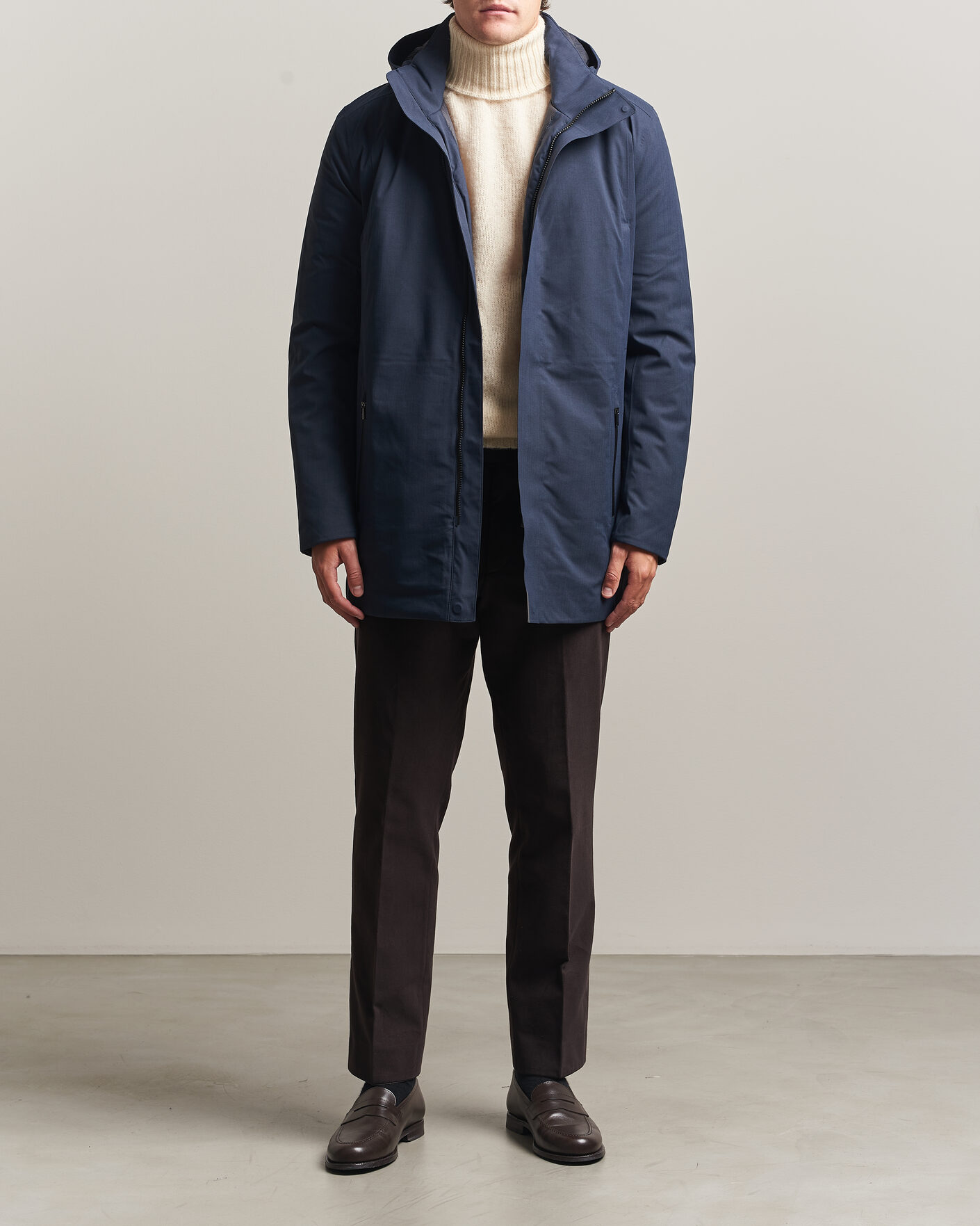 Herren | Jacken | UBR | Regulator Herringbone Parka Navy