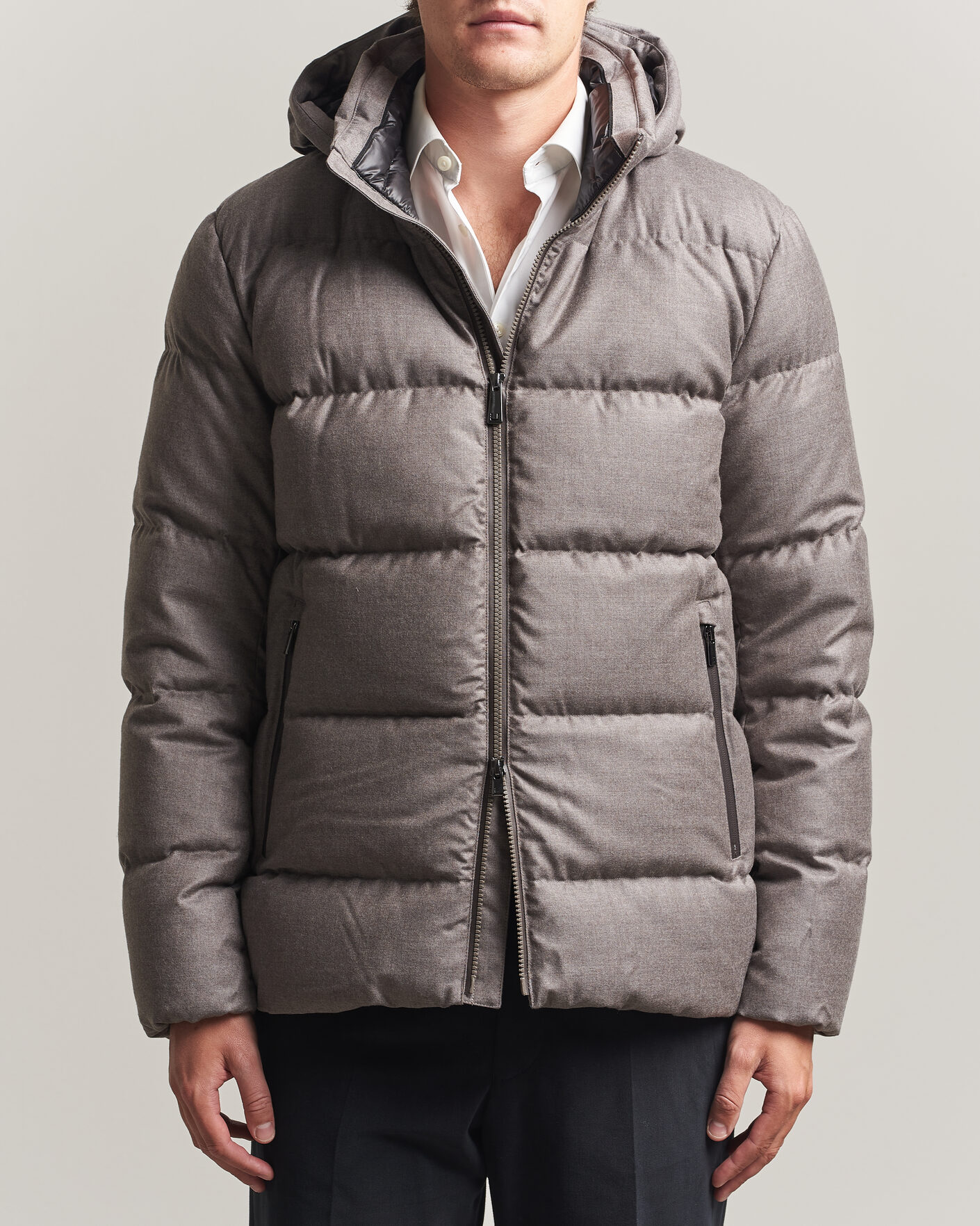 Herren | Jacken | UBR | Concord Jacket Savile Grey Melange Wool