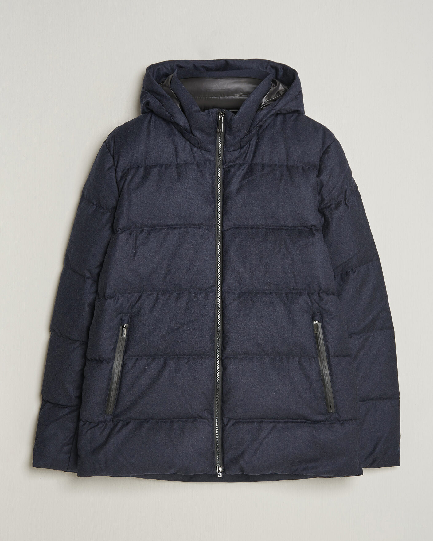 Herren | Jacken | UBR | Concord Jacket Savile Navy Melange Wool