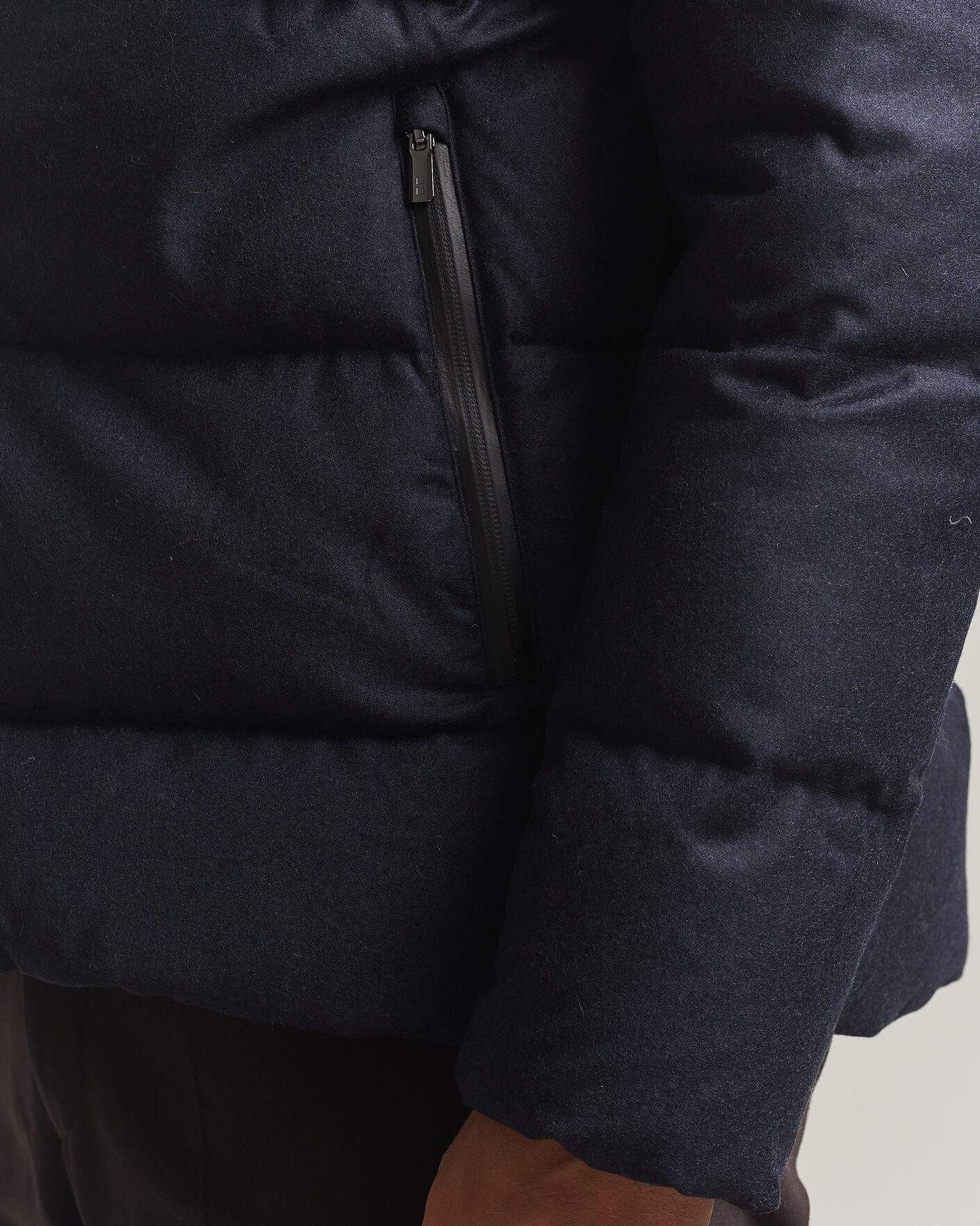Herren | Jacken | UBR | Concord Jacket Savile Navy Melange Wool