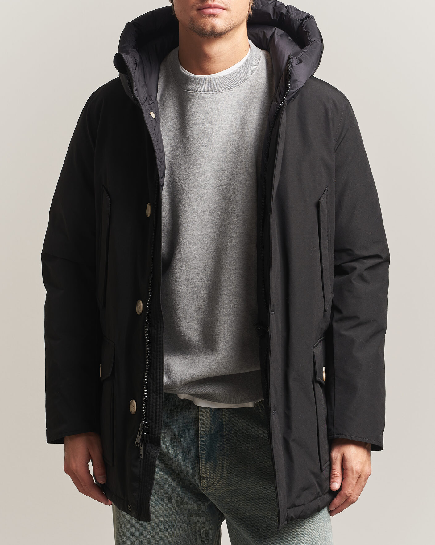 Herren | Jacken | Woolrich | Arctic Parka No Fur Black