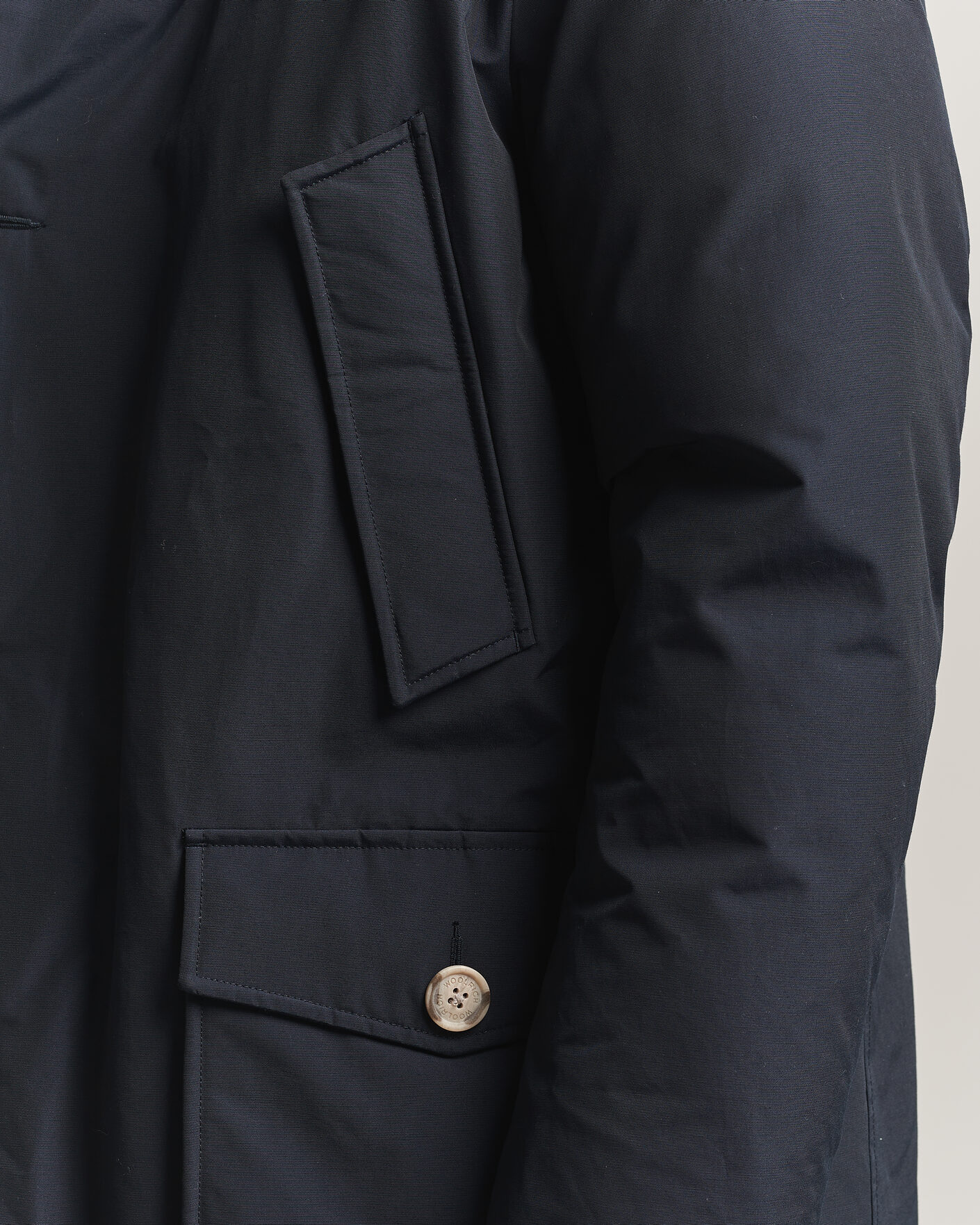 Herren | Jacken | Woolrich | Arctic Parka No Fur Melton Blue