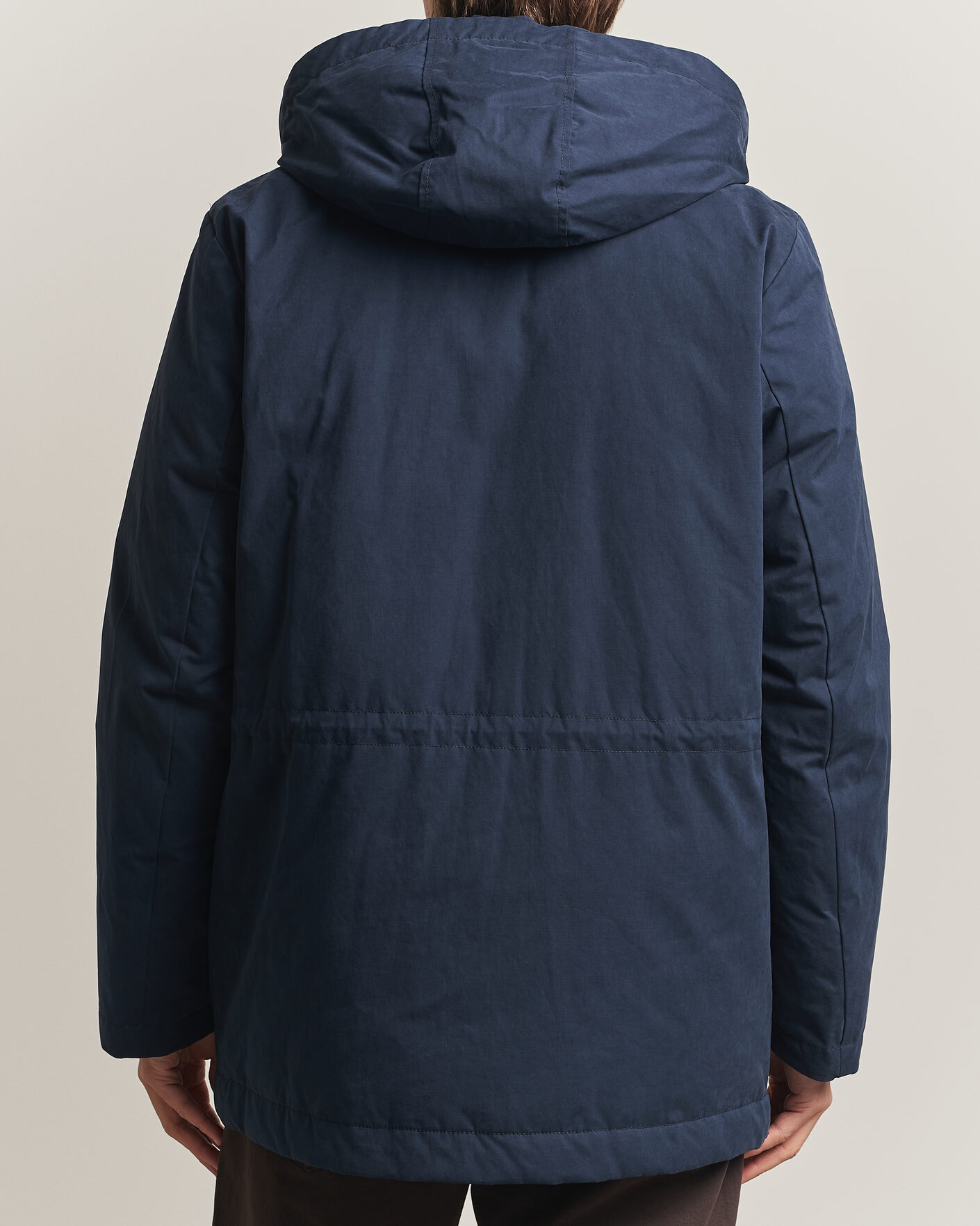 Herren | Jacken | Woolrich | Mountain Cloth Parka Melton Blue