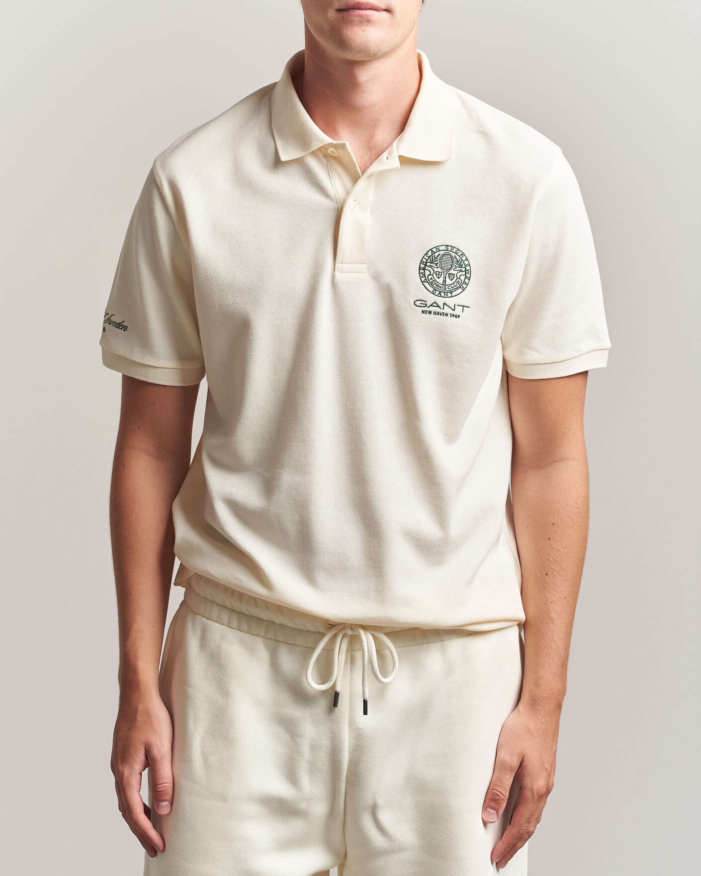 Herren | Poloshirts | Gant | Tournament Pique Cream