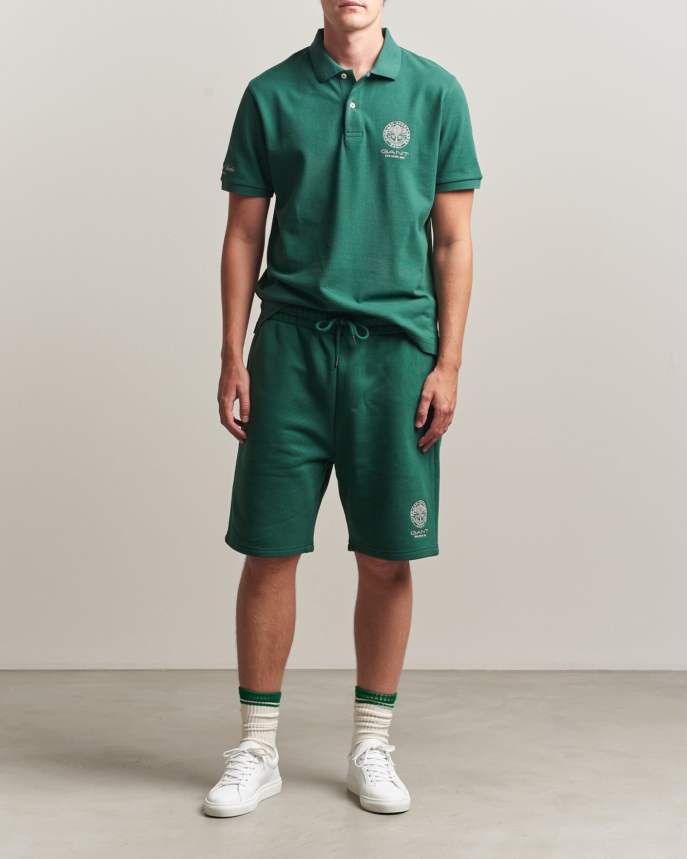 Herren | Poloshirts | Gant | Tournament Pique Green